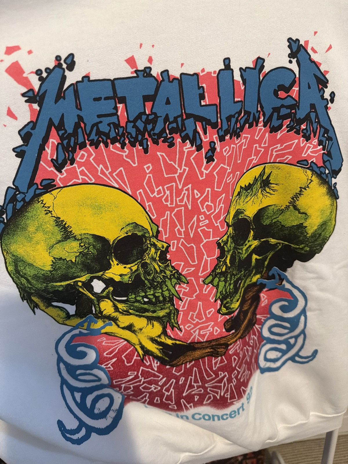 Metallica Metallica Crewneck Size US XL / EU 56 / 4 - 4 Thumbnail