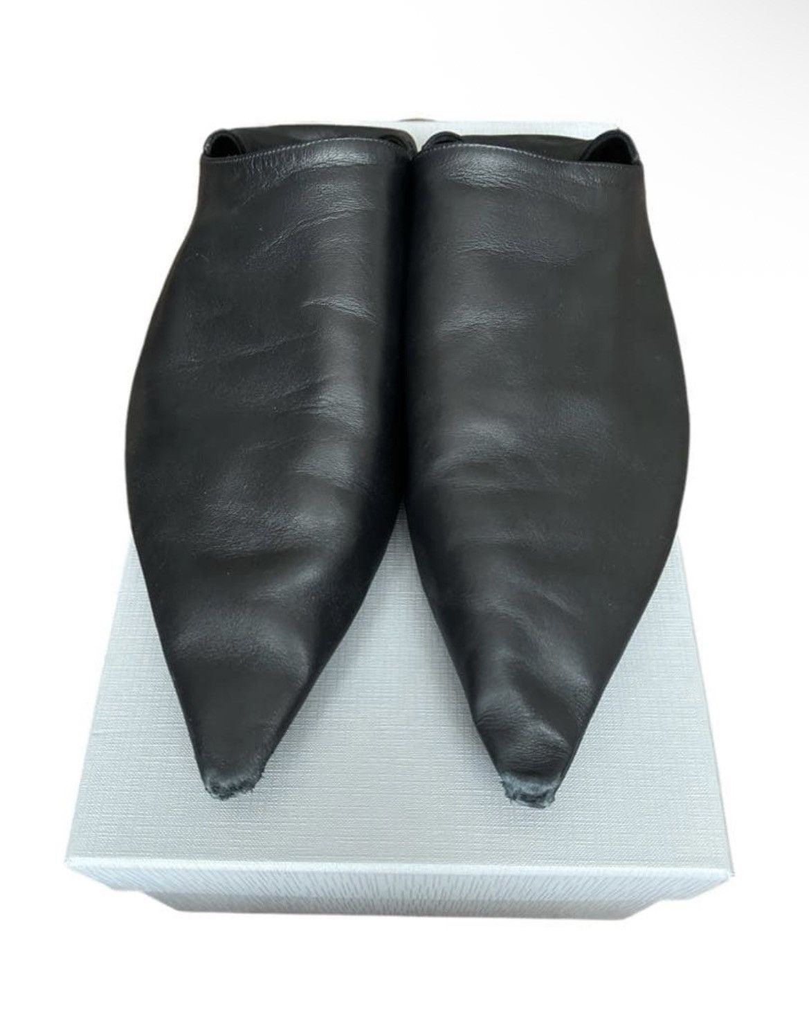 Balenciaga Balenciaga pointed toe flat mule Size US 8 / EU 41 - 1 Thumbnail