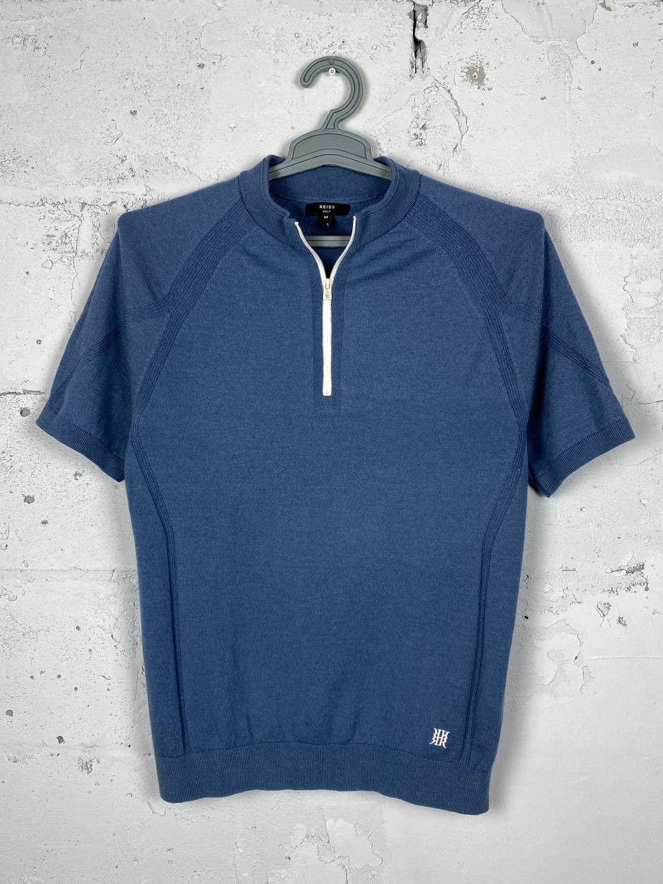 Reiss Reiss Golf Performance Wool Stretch T Shirt Polo Sweater Size US M / EU 48-50 / 2 - 1 Thumbnail