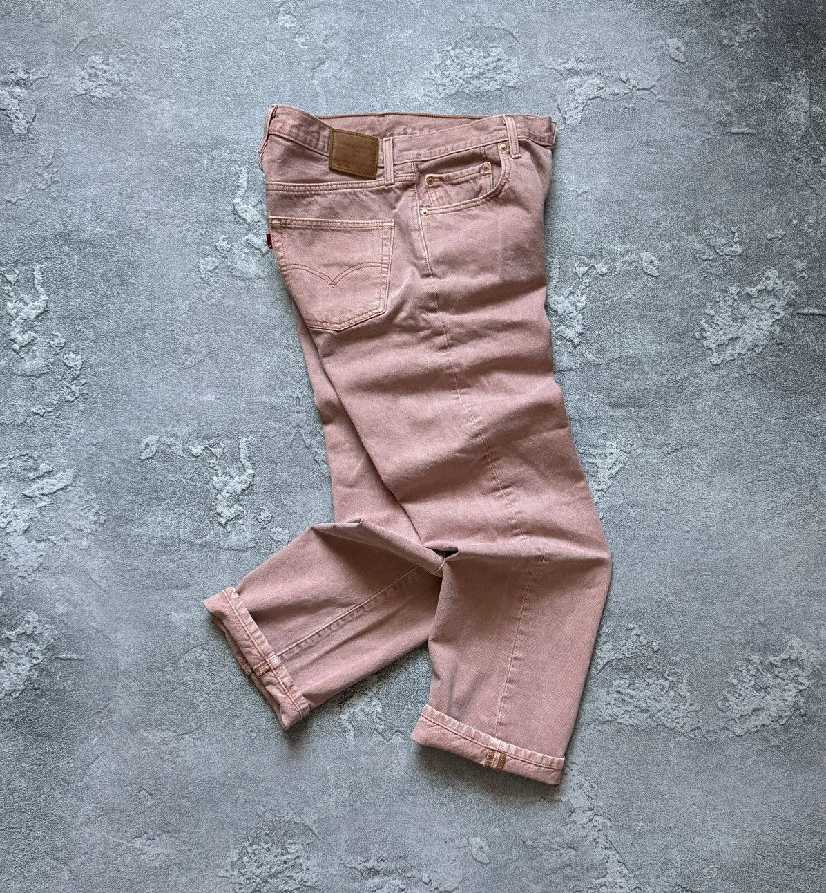Levi’s 501 30/32 90s pink denim Jean pant trouser relaxed