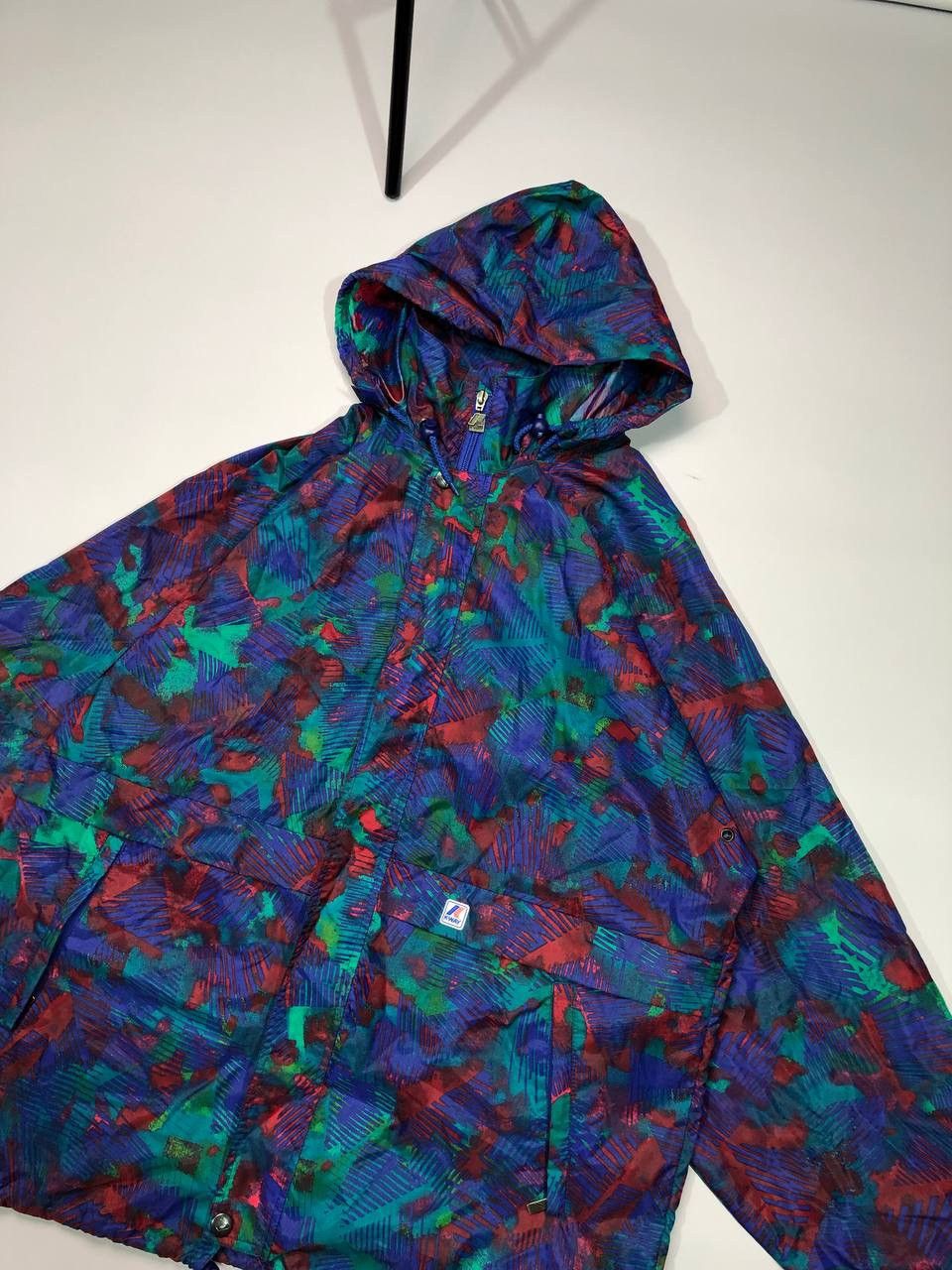 K-Way × Vintage Vintage Kway Windbreaker Jacket Size US L / EU 52-54 / 3 - 4 Thumbnail