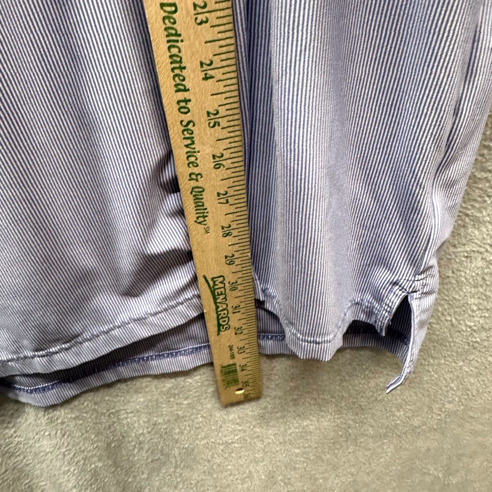 Peter Millar Peter Millar Polo Shirt Mens XL Blue White Polo Shirt Size US XL / EU 56 / 4 - 6 Thumbnail