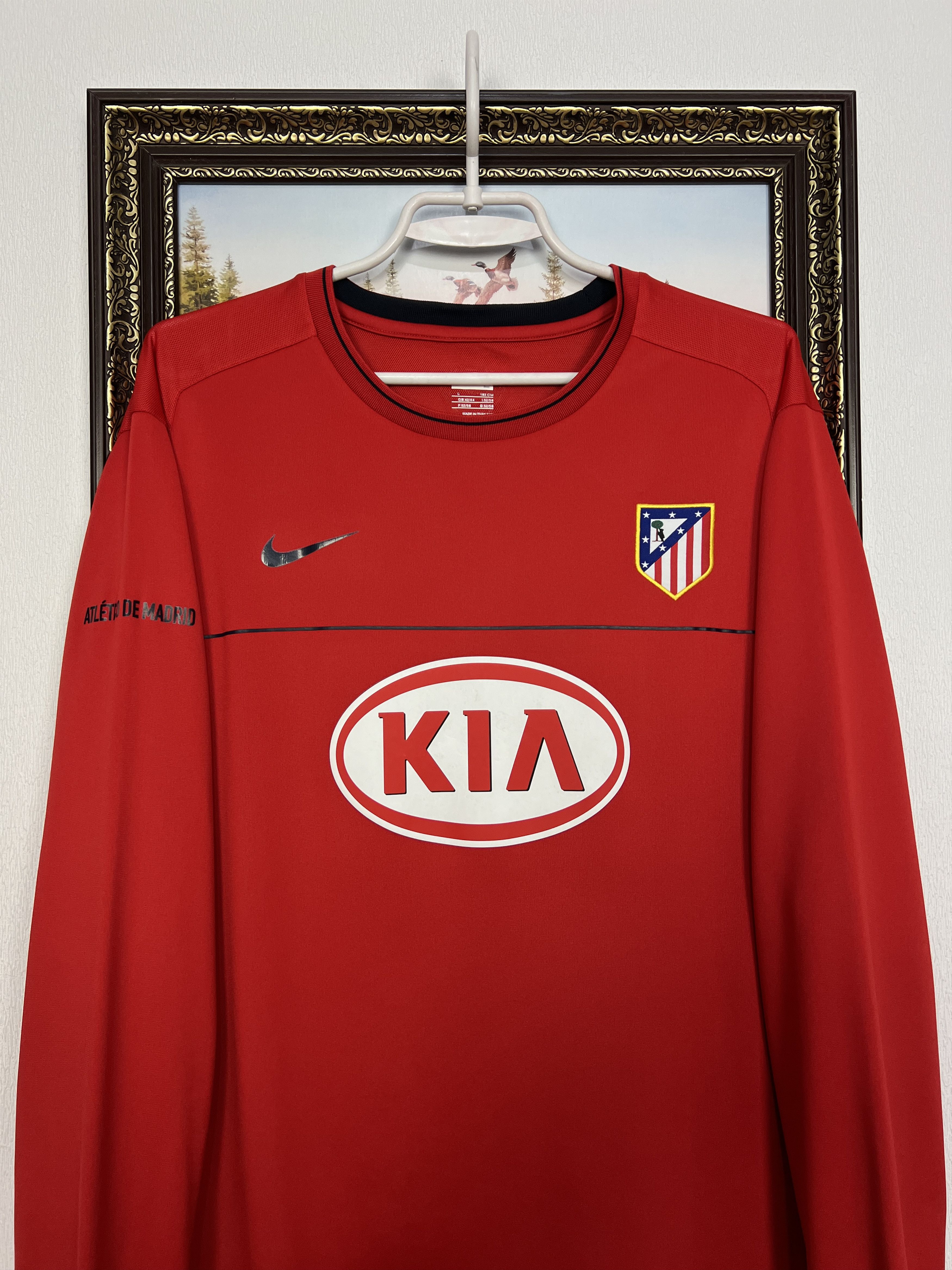 Nike Atletico Madrid Football Train Sweatshirt Soccer Track Top Size US L / EU 52-54 / 3 - 2 Thumbnail