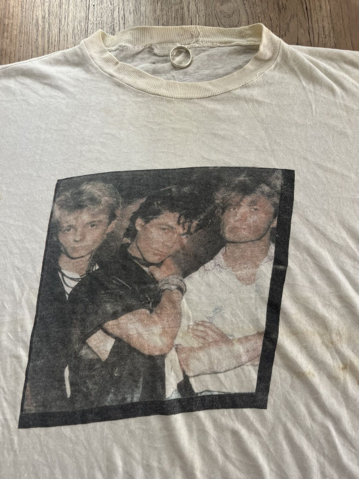 Band Tees Vintage A-ha 80’s band Album Photo (never Cleaned)Tshirt Size US L / EU 52-54 / 3 - 6 Thumbnail