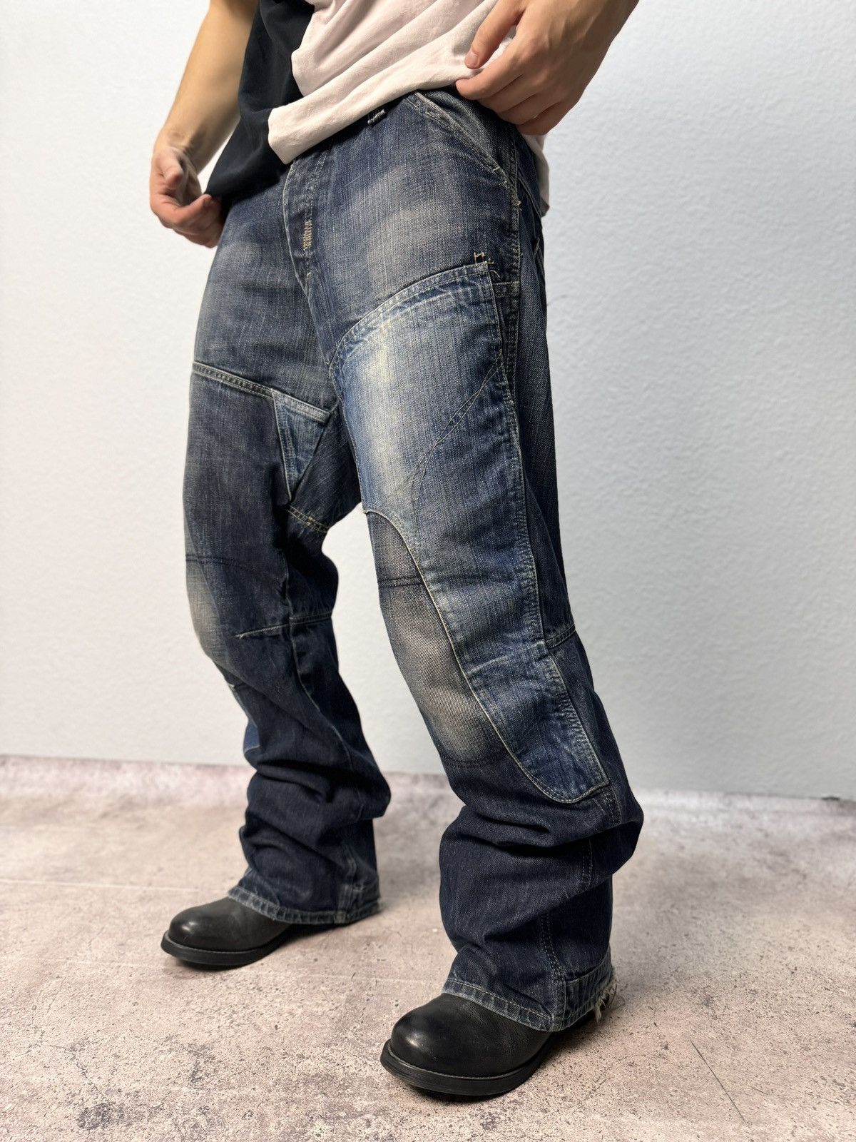 Vintage Vintage Junya Watanabe Style G Star raw Bondage Cargo Pans Size US 34 / EU 50 - 3 Thumbnail