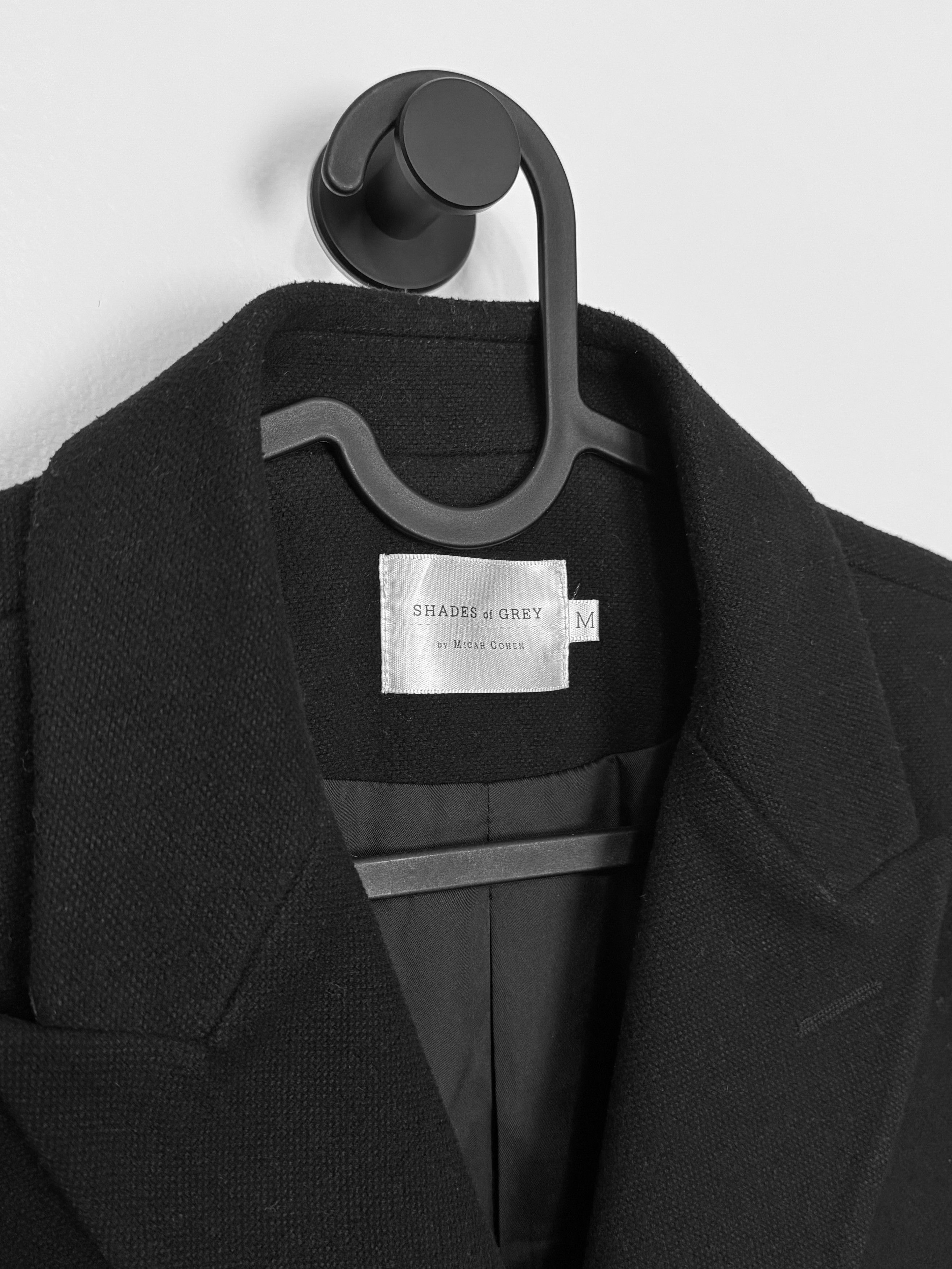 Vintage Overcoat Shades of Grey by Micah Cohen Size US M / EU 48-50 / 2 - 2 Thumbnail