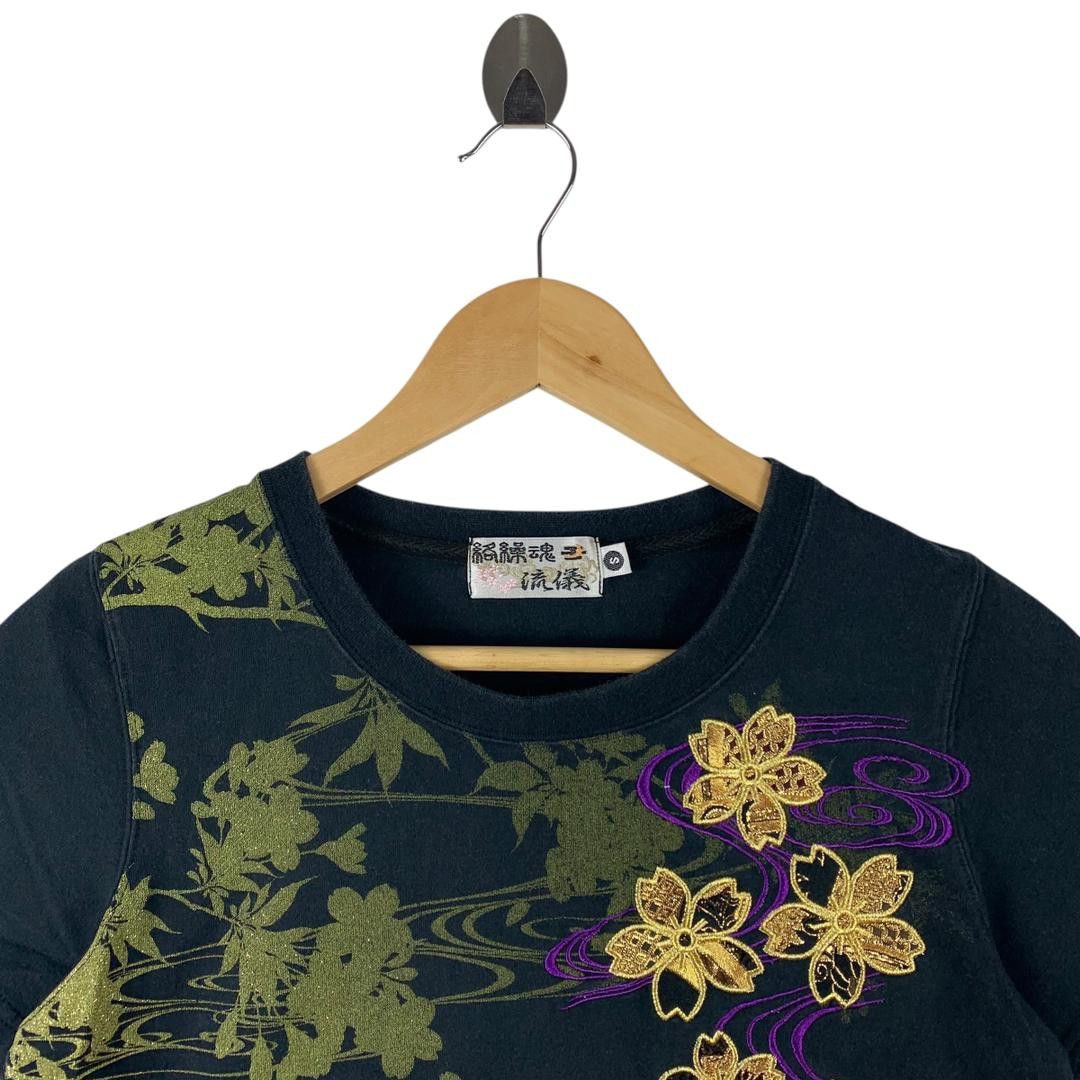 Karakuri Tamashii KARAKURI TAMASHI japanese culture embroidery women tee Size S / US 4 / IT 40 - 2 Thumbnail