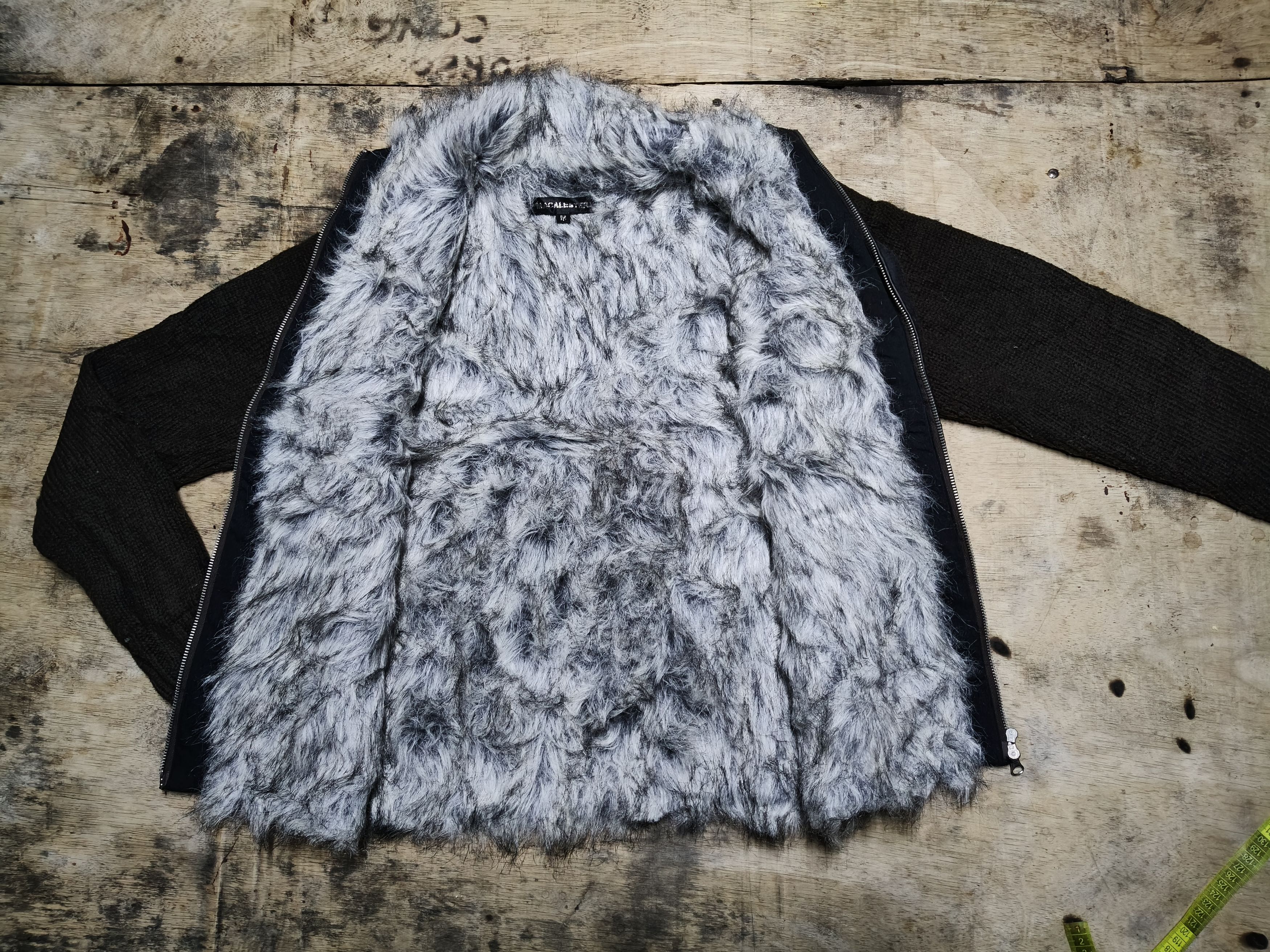 Japanese Brand Macalester Knitted Faux fur Jacket Size M / US 6-8 / IT 42-44 - 7 Thumbnail