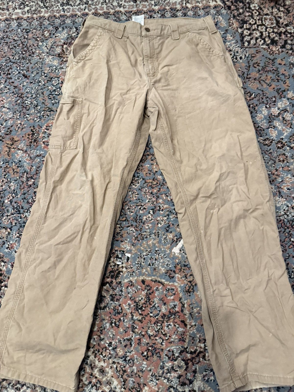 Carhartt × Carhartt Wip × Vintage Selling Baggy Carhartt Pants Size US 35 - 2 Thumbnail