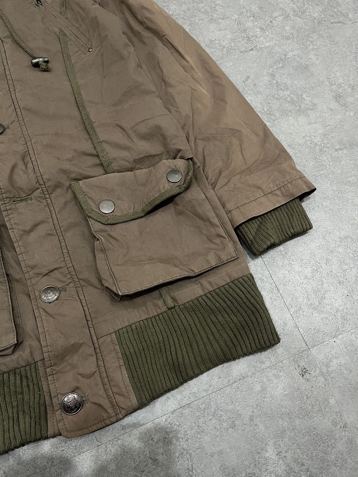 If Six Was Nine × Japanese Brand × Le Grande Bleu (L.G.B.) 2000s G.O.A Bono Jacket N3B Type Faux Fur Parka Jacket Size US M / EU 48-50 / 2 - 4 Thumbnail