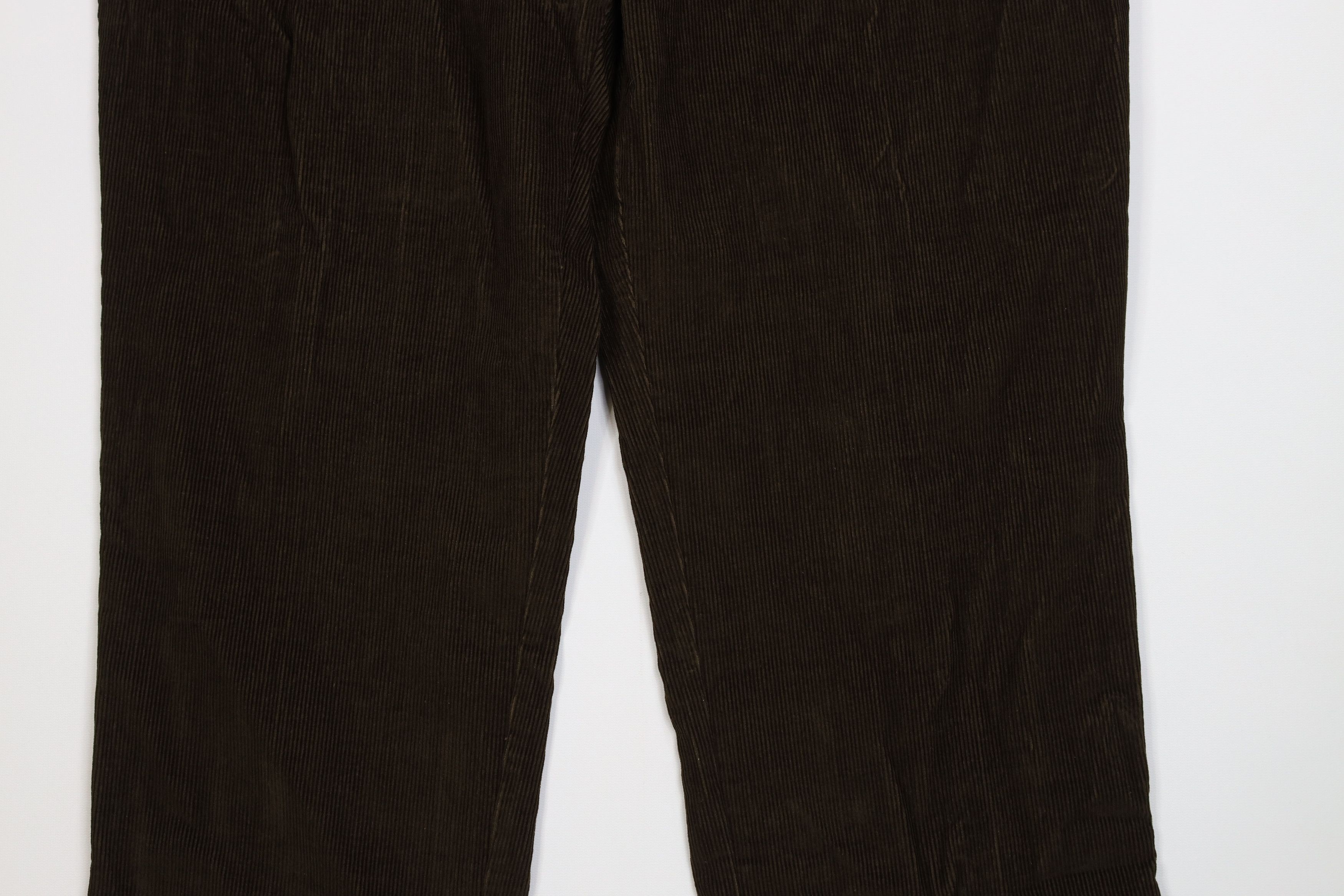 Vintage Vintage 90s Streetwear Pleated Wide Leg Corduroy Chino Pants Size US 36 / EU 52 - 3 Thumbnail