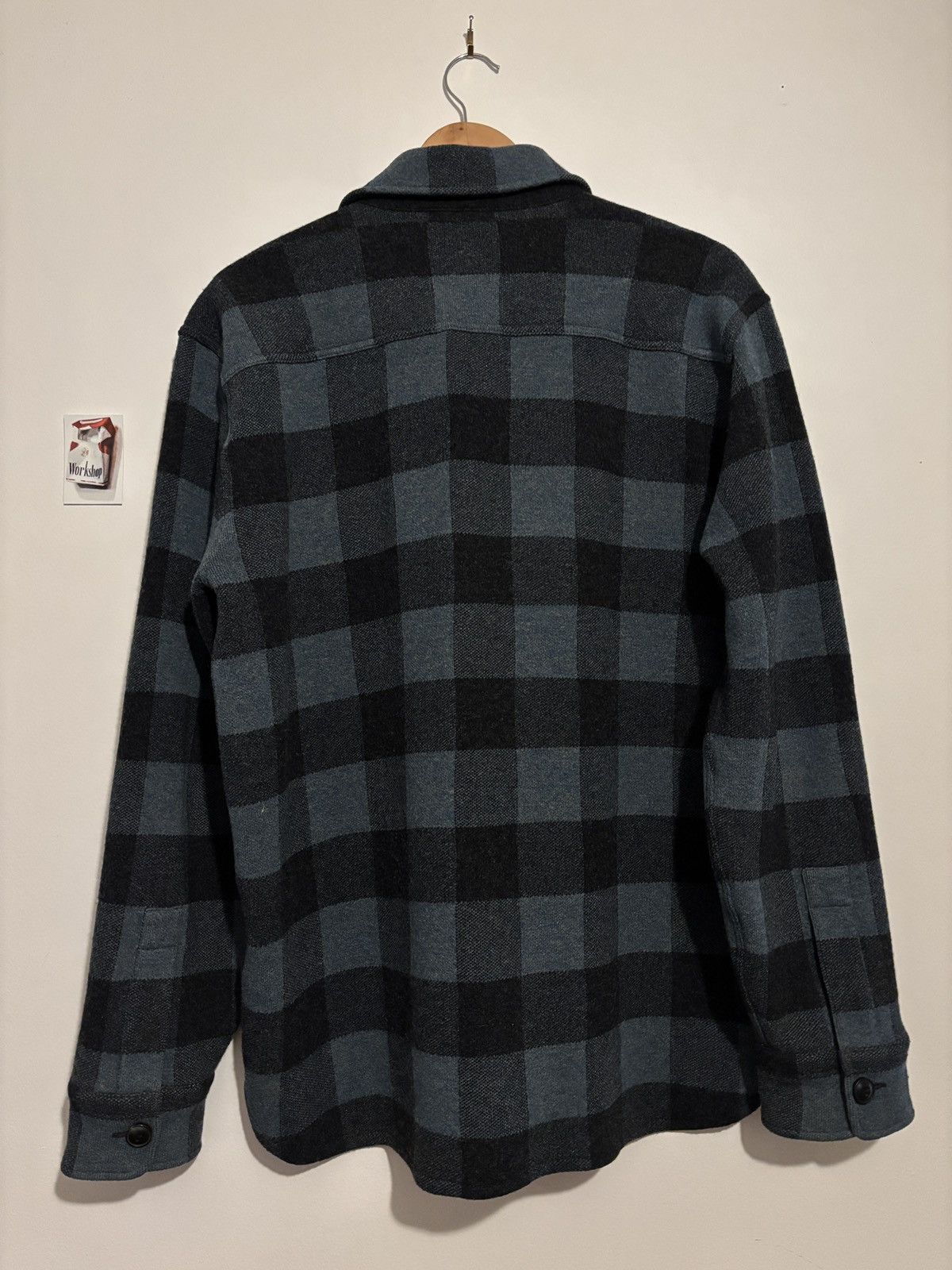 RRL Ralph Lauren Double RL RRL Flannel Plaid Wool-Blend Workshirt Size US L / EU 52-54 / 3 - 5 Thumbnail