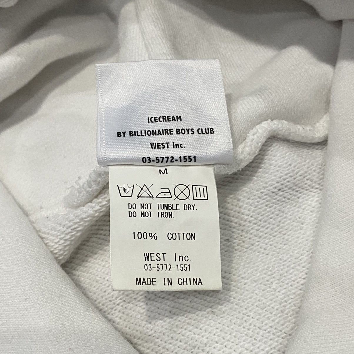 Icecream BBC Ice Cream White Hoodie Size US M / EU 48-50 / 2 - 2 Thumbnail