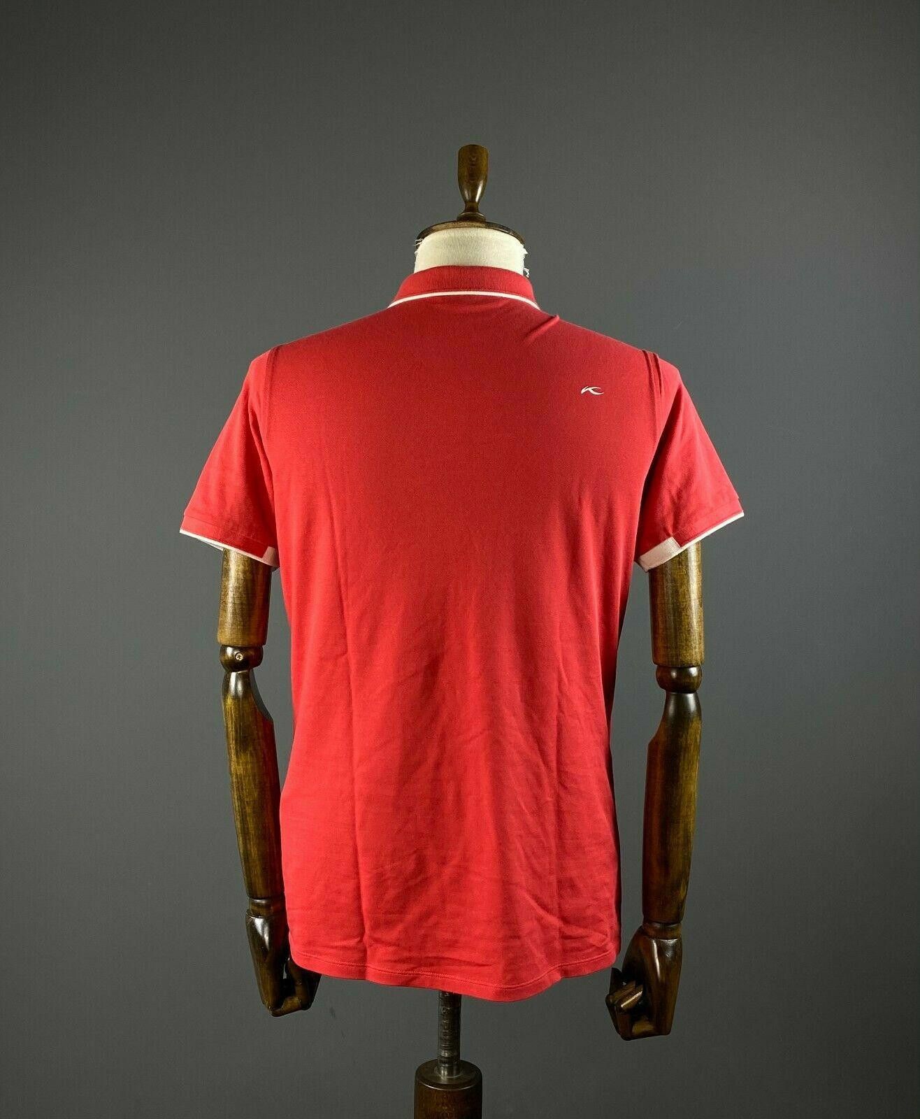 KJUS Men Kjus Red UPF 50+ Short Sleeve Polo Shirt Size S Size US S / EU 44-46 / 1 - 7 Thumbnail