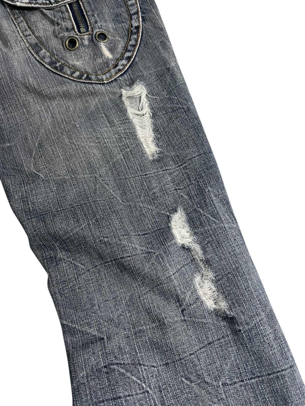 semanticdesign 💥FLARE💥SEMANTIC DESIGNS DISTRESS DENIM JEAN Size US 30 / EU 46 - 13 Thumbnail