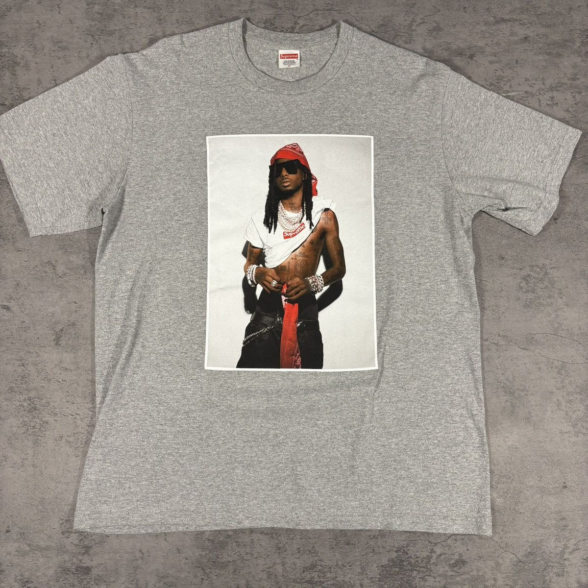 Supreme FW25 Supreme Playboi Carti Photo Tee M Size US M / EU 48-50 / 2 - 1 Thumbnail