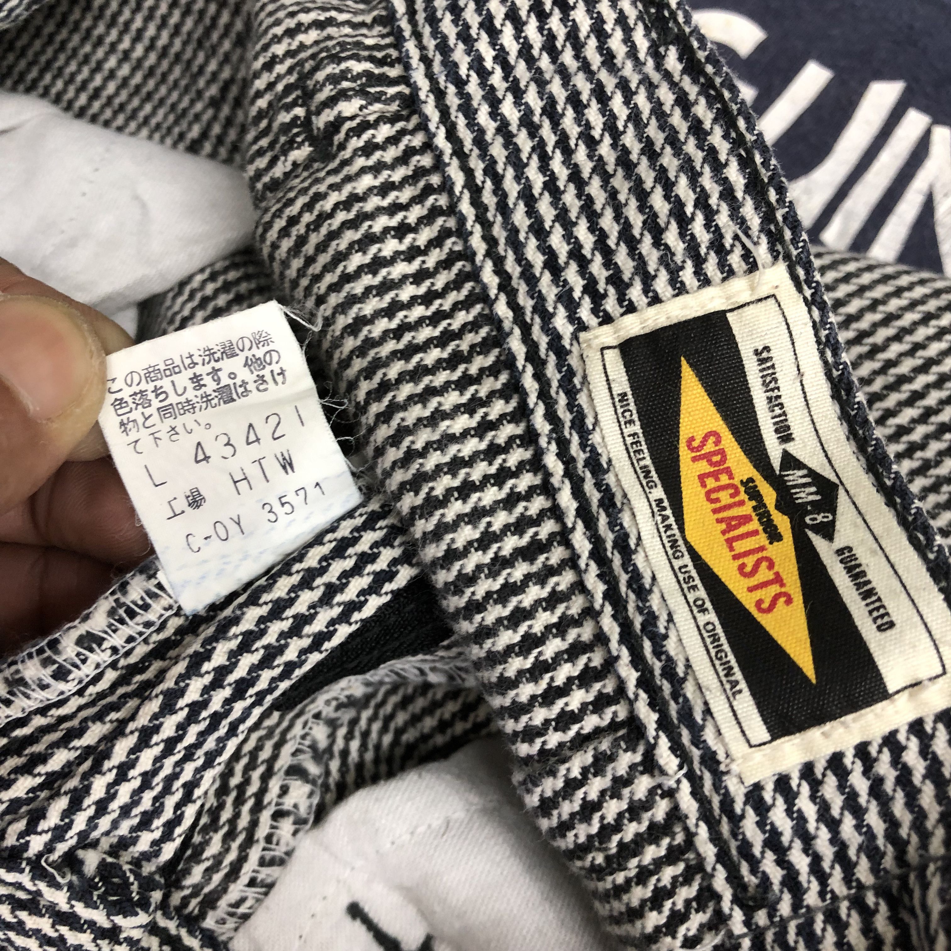 Japanese Brand Vintage 90s Japanese Houndstooth Jeans Denim Pants Size 24" / US 00 / IT 34 - 9 Thumbnail