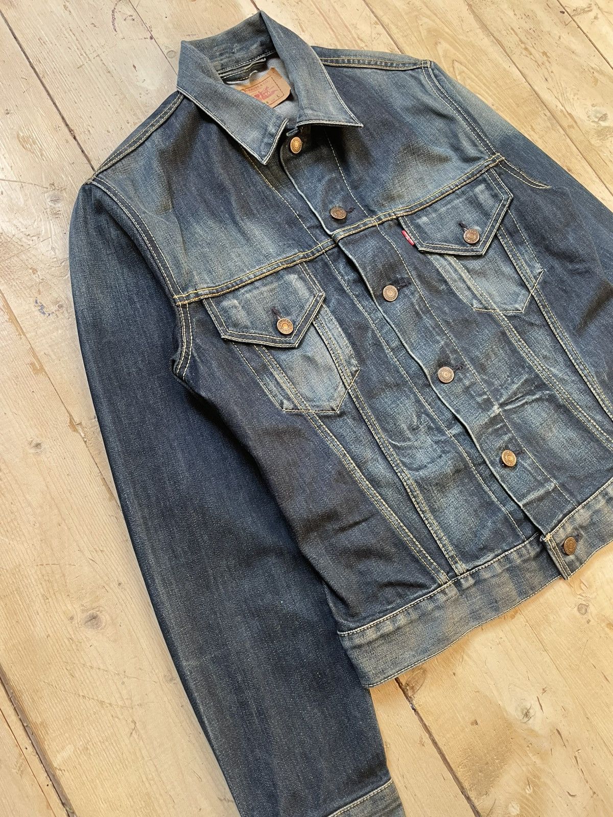 Levi's Vintage ‘05 Rare Levi’s Denim Jacket Size US L / EU 52-54 / 3 - 2 Thumbnail