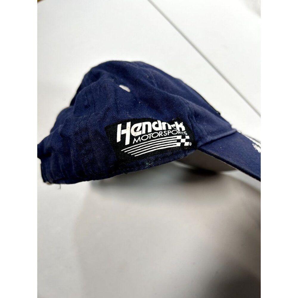 NASCAR Vintage 90s Jimmie Johnson #48 Nascar Snapback Hat One Size Size ONE SIZE - 3 Thumbnail