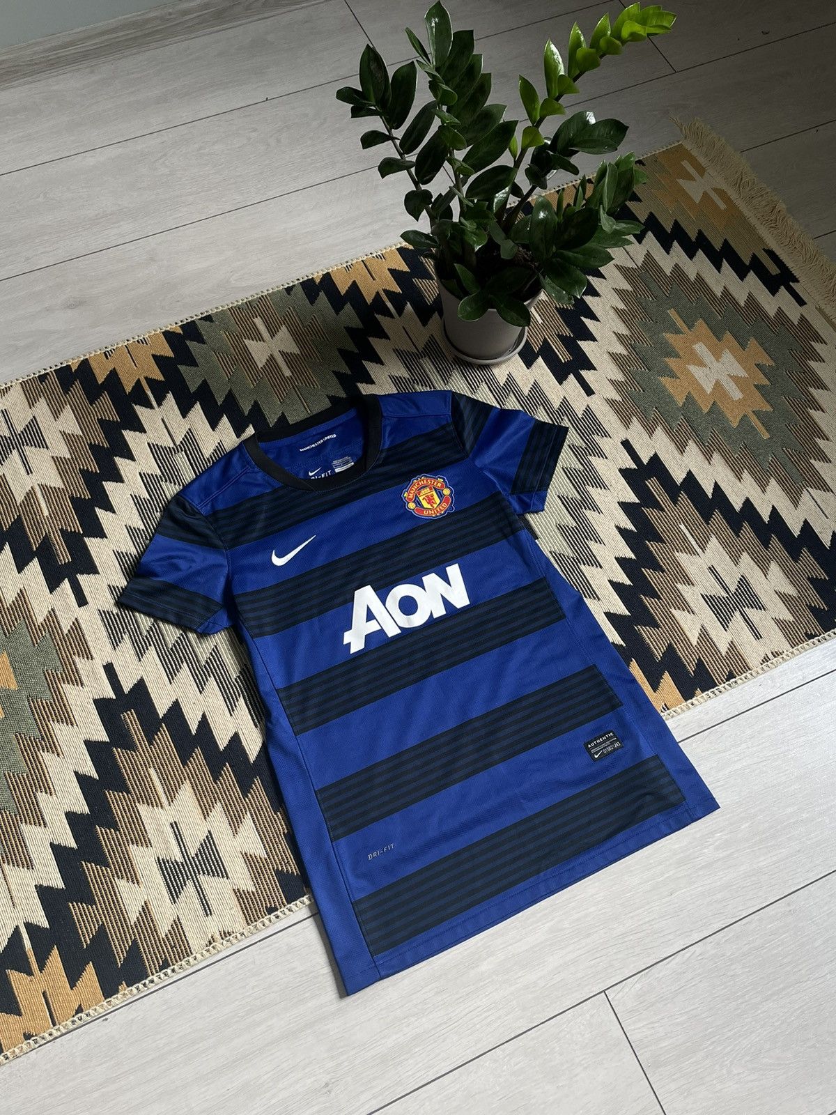Nike Nike Manchester United 2011-12 Blockcore Jersey Size S / US 4 / IT 40 - 2 Thumbnail
