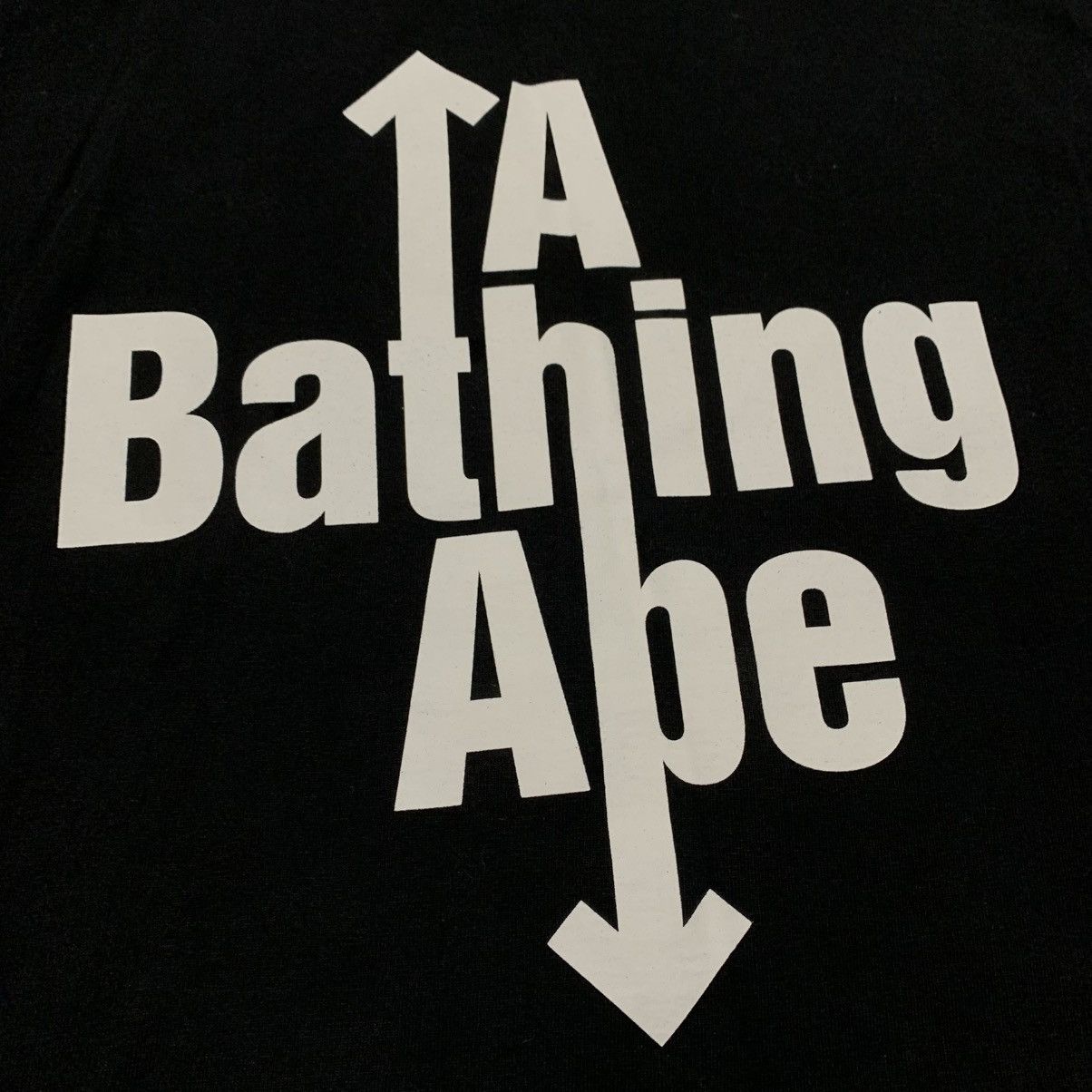 Off-White Bape Medium Target Graphic Black Tee A Bathing Ape 2010 Size US M / EU 48-50 / 2 - 8 Thumbnail
