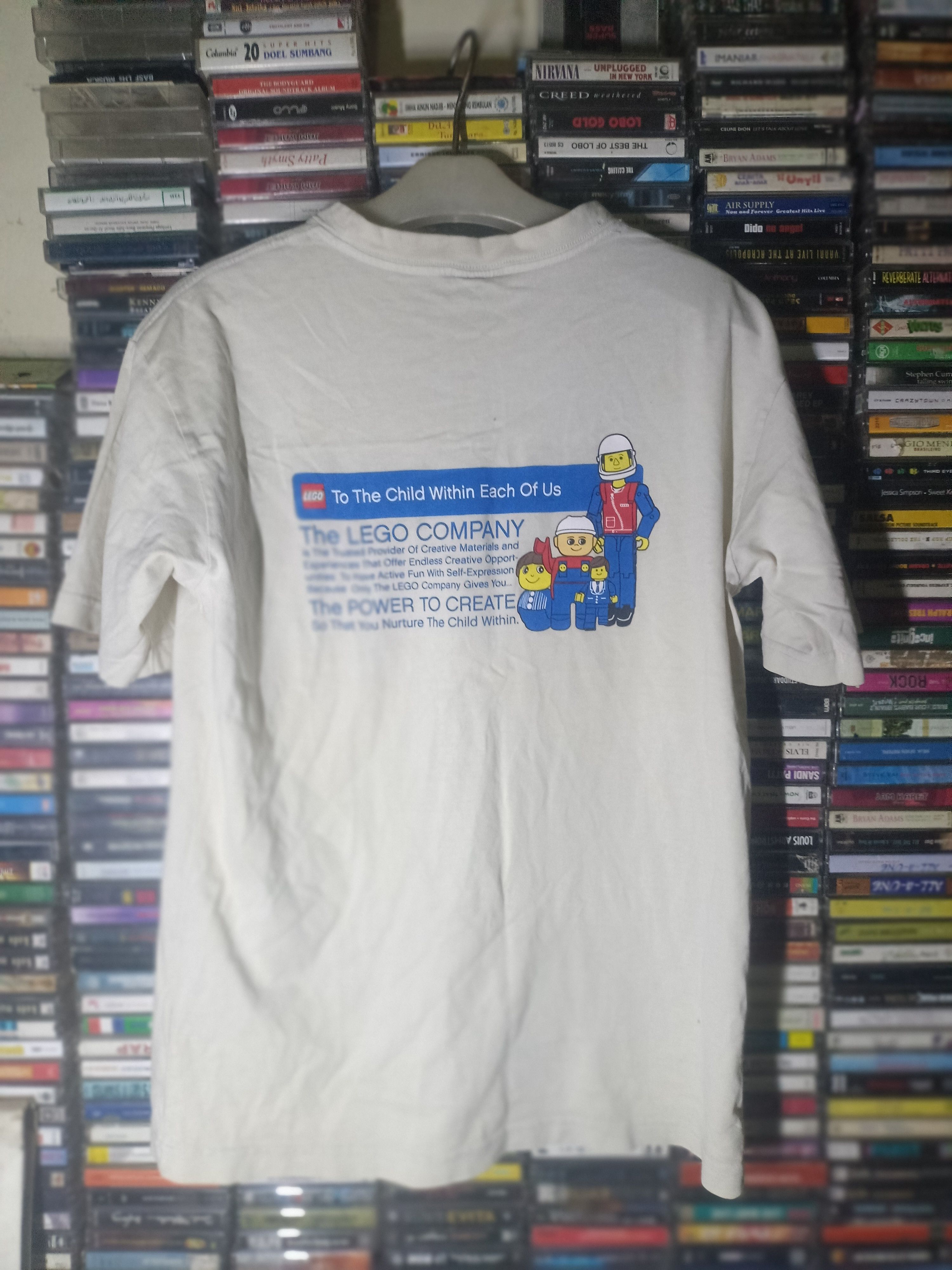 LEGO Vintage 90s LEGO "Play On" Promo Tee - The LEGO Company Size US M / EU 48-50 / 2 - 5 Thumbnail