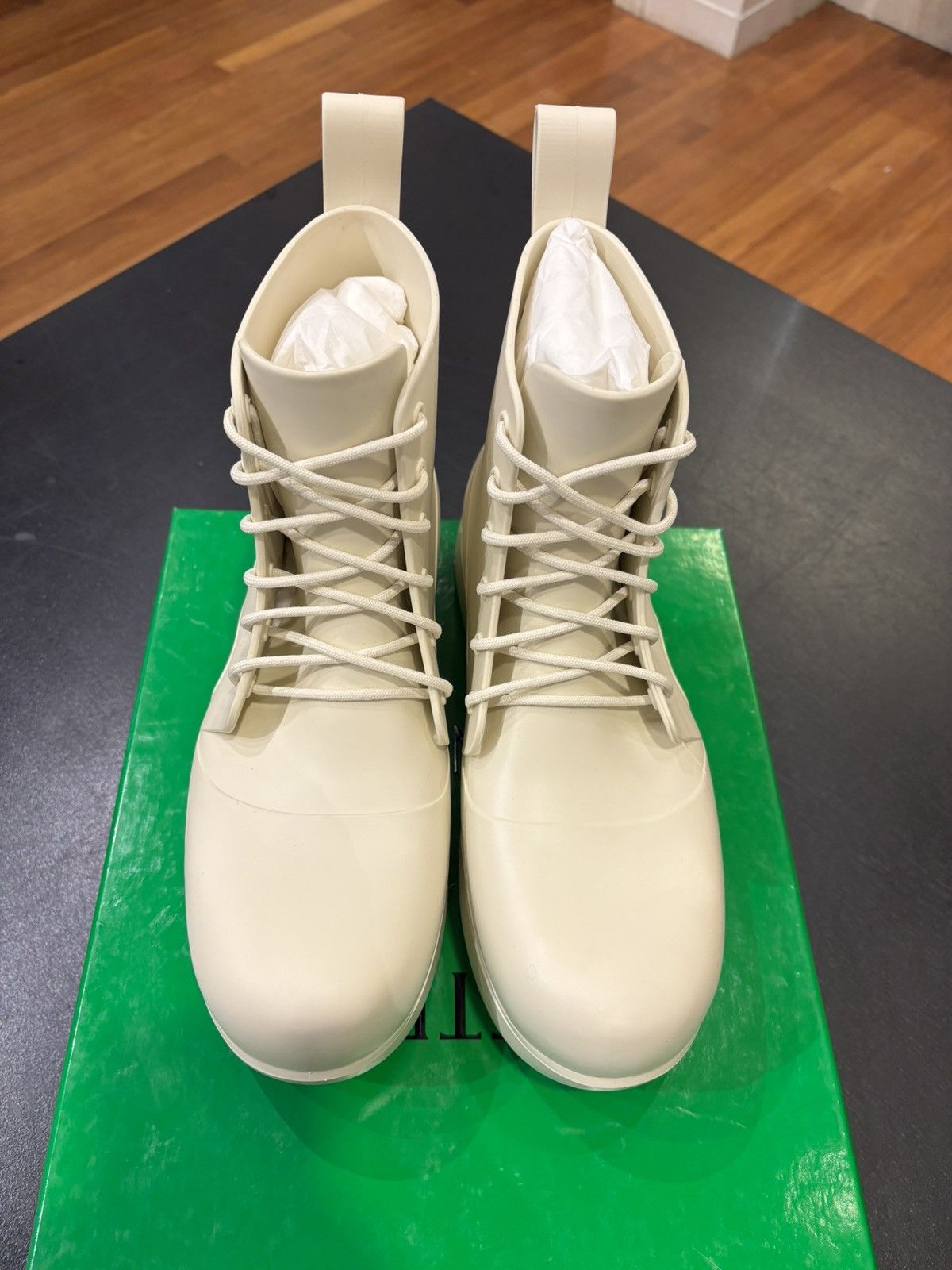 Bottega Veneta Bottega Puddle Laced Boots Size US 12 / EU 45 - 4 Thumbnail