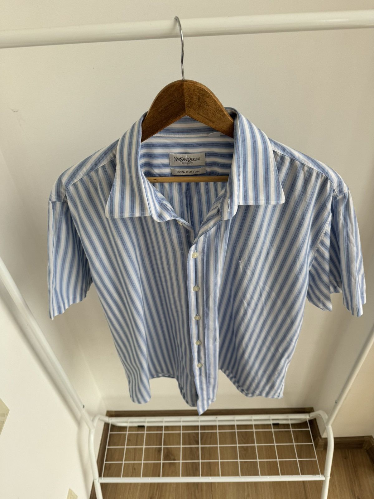 Other Yves Saint Laurent YSL vintage short sleeve summer shirt Size US XL / EU 56 / 4 - 2 Thumbnail