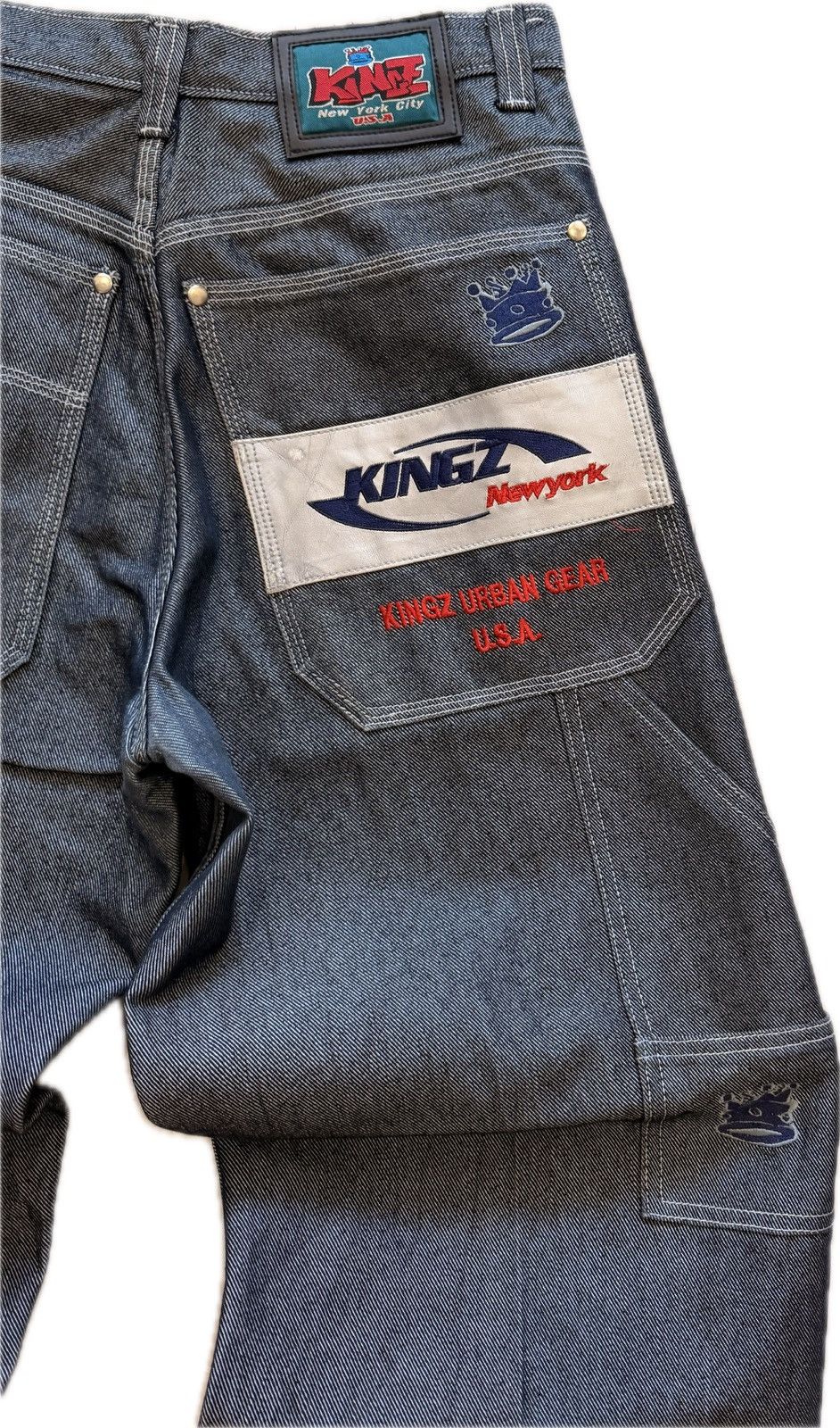 Other OG Streetwear Kingz New York Baggy Jeans Size US 32 / EU 48 - 4 Thumbnail