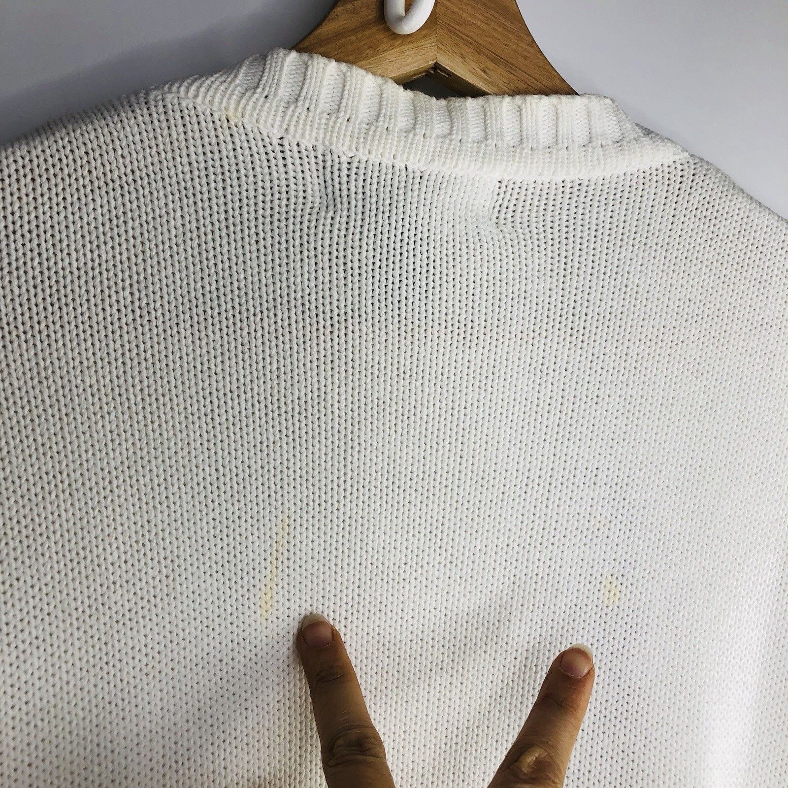 Eddie Bauer Vtg Eddie Bauer women White Sweater Cardigan Size S Size S / US 4 / IT 40 - 5 Thumbnail
