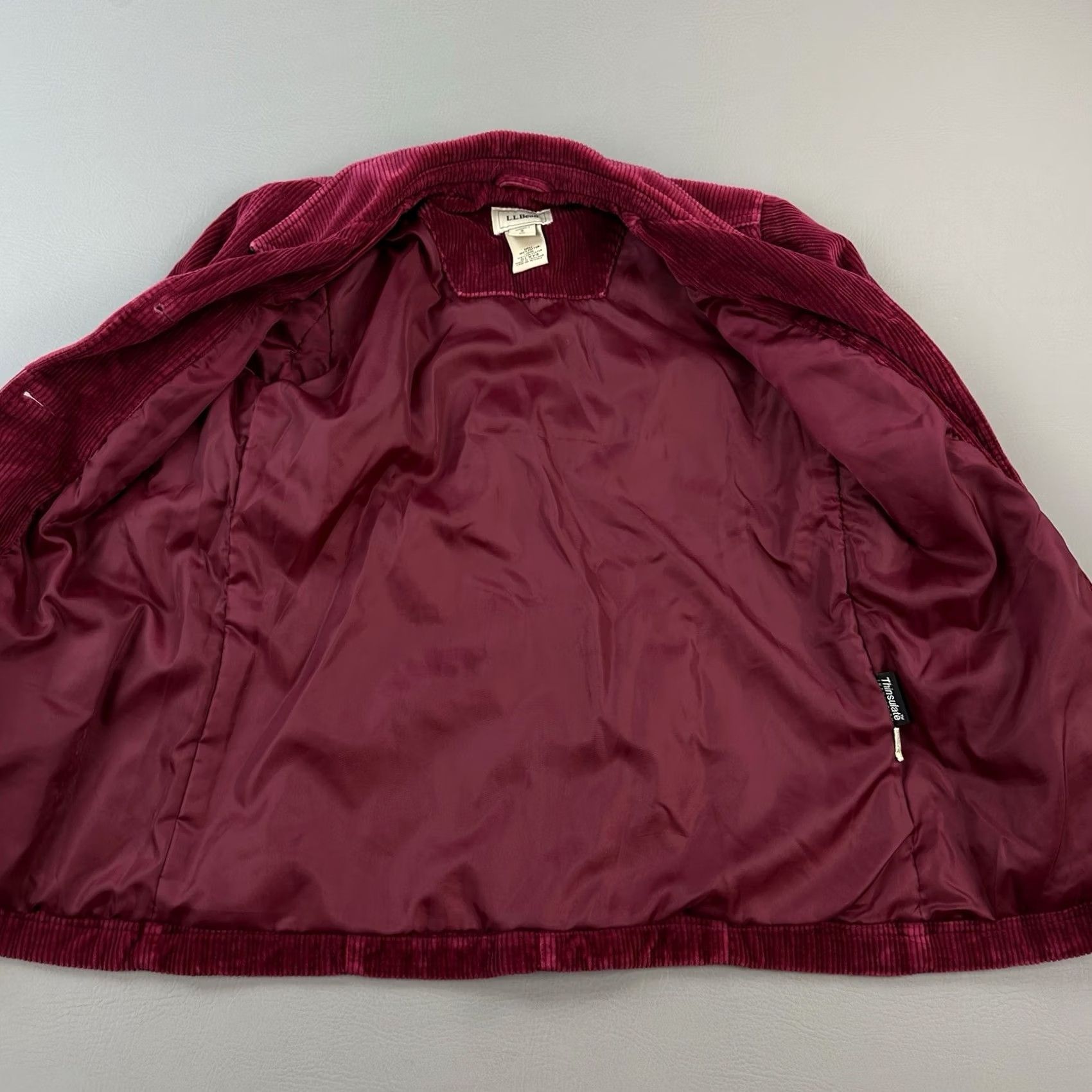 Vintage VINTAGE L.L. Bean Corduroy Chore Jacket Women’s Small Button Front Barn Coat Y2K Size S / US 4 / IT 40 - 5 Thumbnail