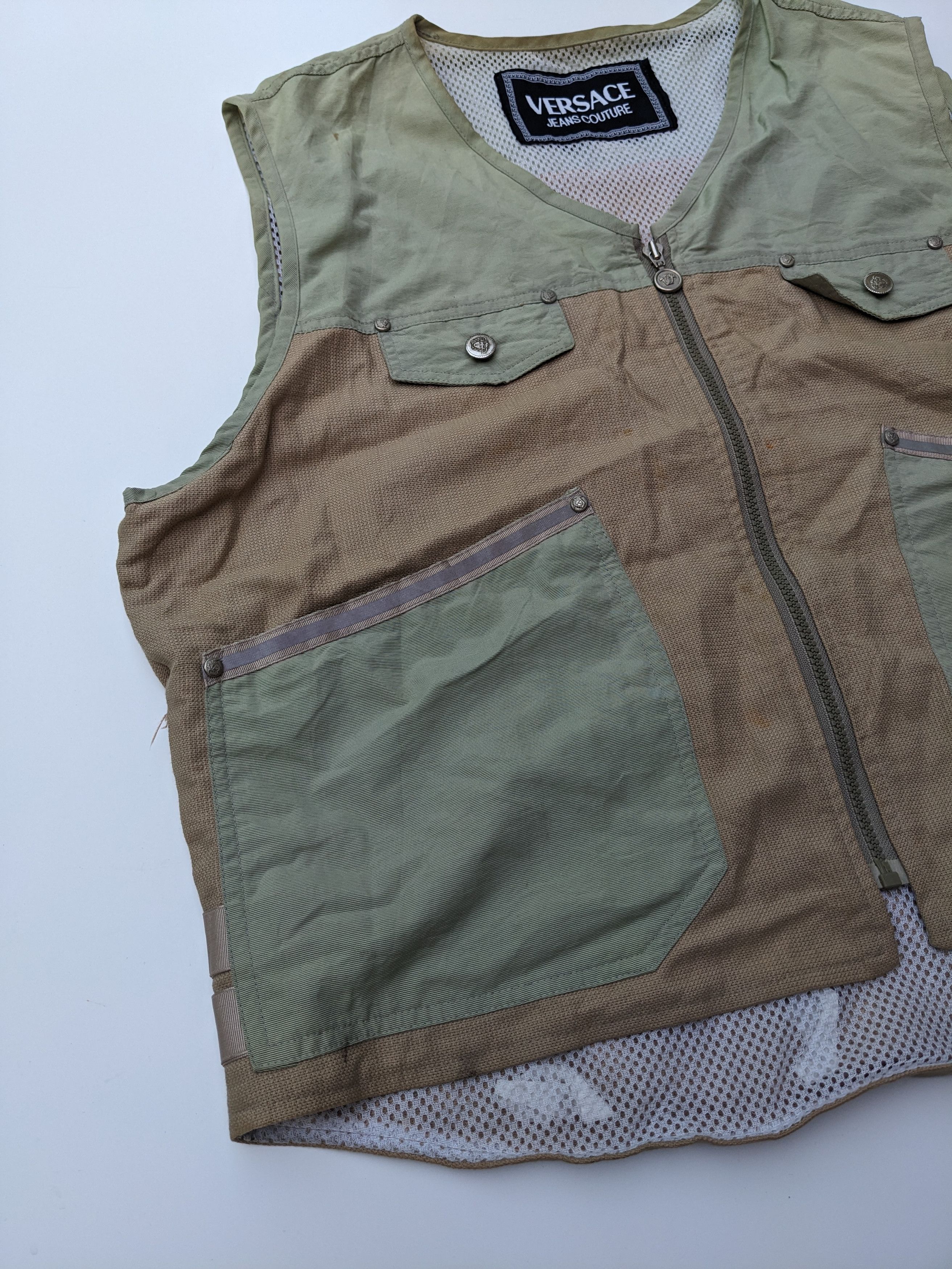 Versace Jeans Couture Vintage Versace tactical vest Size US M / EU 48-50 / 2 - 4 Thumbnail