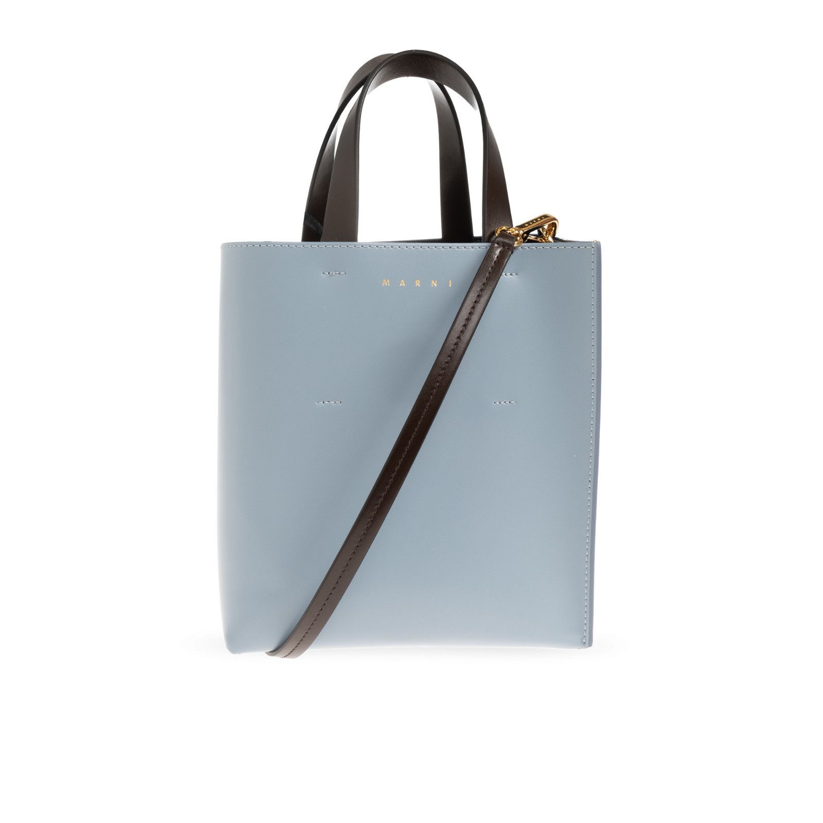 Marni MARNI Museo Mini Blue Tote Bag New & Authentic Size ONE SIZE - 1 Thumbnail