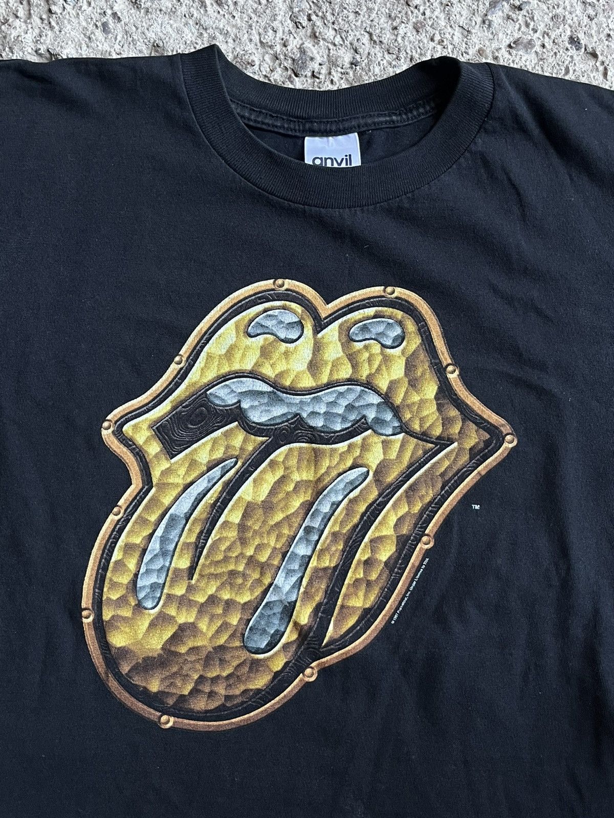 The Rolling Stones Rolling Stones 1997 Tour Vintage Tee Size US L / EU 52-54 / 3 - 3 Thumbnail
