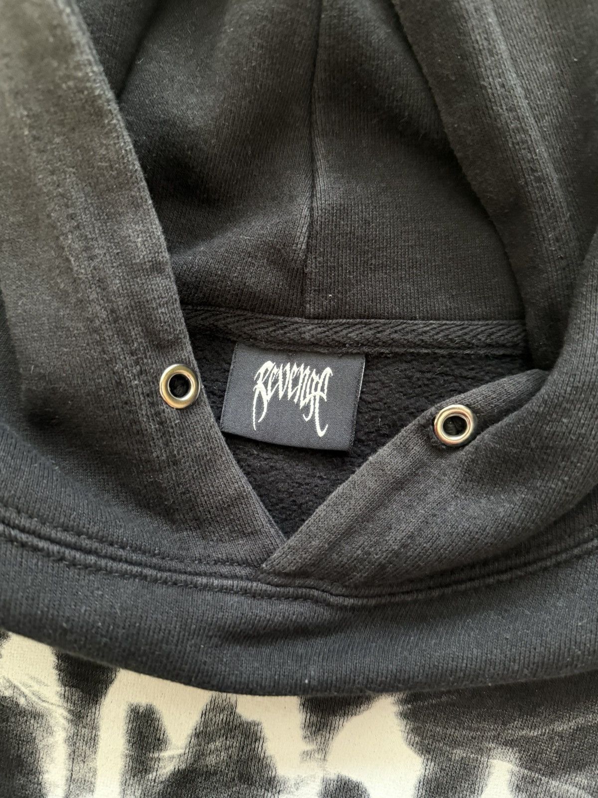 Revenge Revenge Smoke Hoodie Black X-Large Size US XL / EU 56 / 4 - 4 Thumbnail