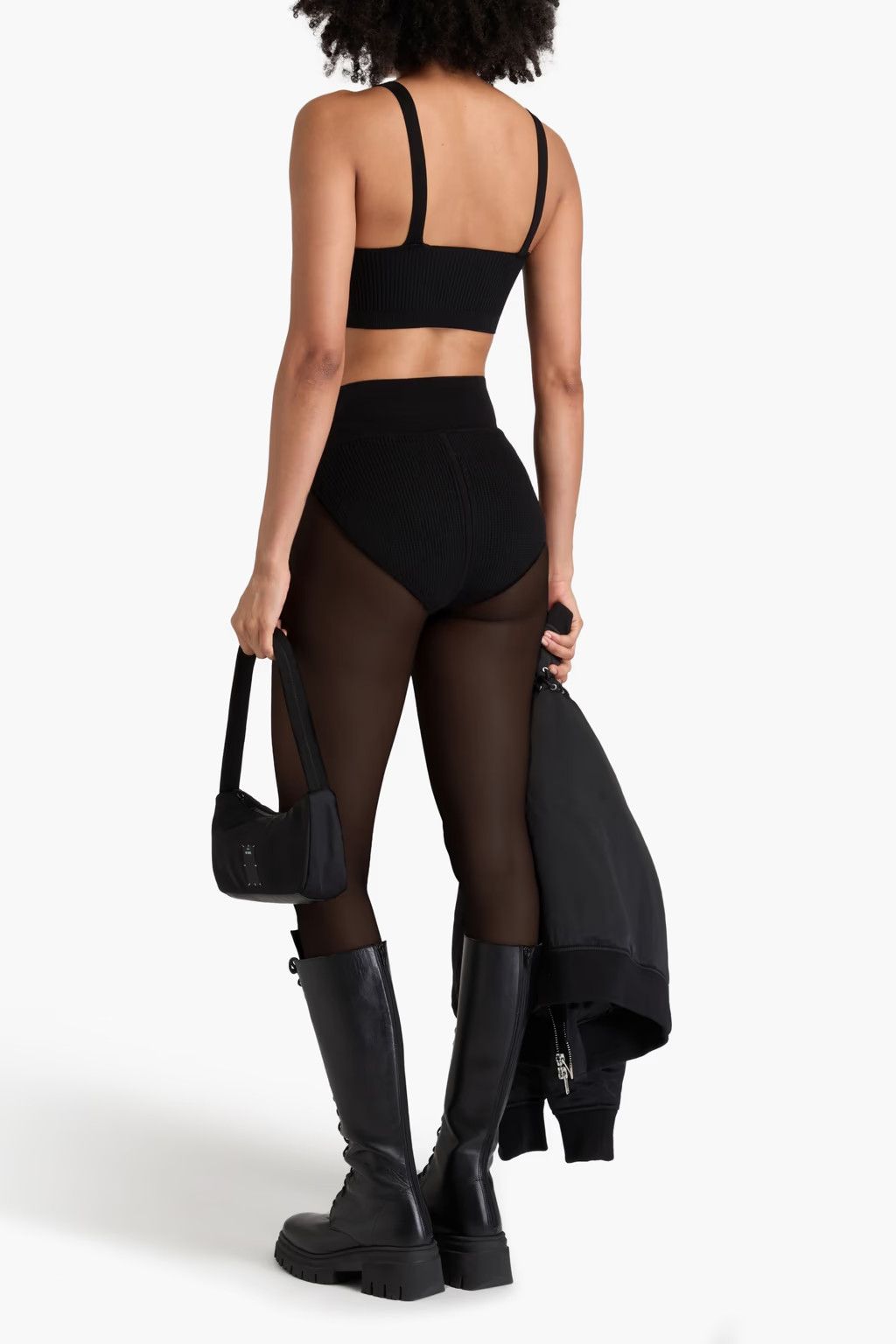 Rick Owens o1y0126 Short in Black Size 27" / US 4 / IT 40 - 3 Thumbnail