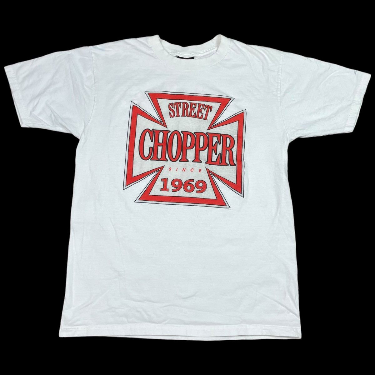 Other Street Chopper Motorcycle Biker Stained Shirt Adult Large Size US L / EU 52-54 / 3 - 1 Thumbnail