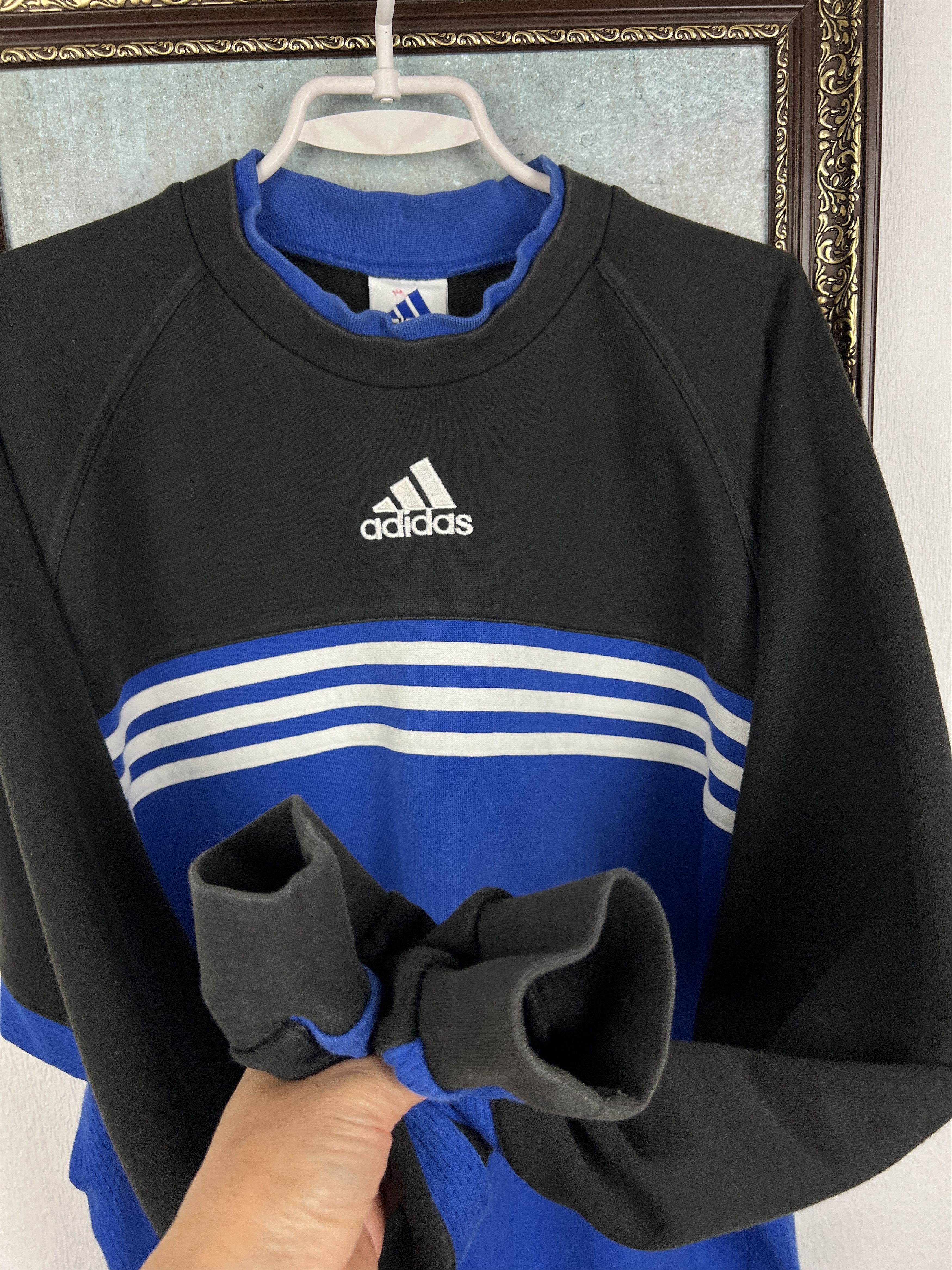 Adidas Schalke 04 Football Sweatshirt Soccer Template Crewneck Size US M / EU 48-50 / 2 - 5 Thumbnail