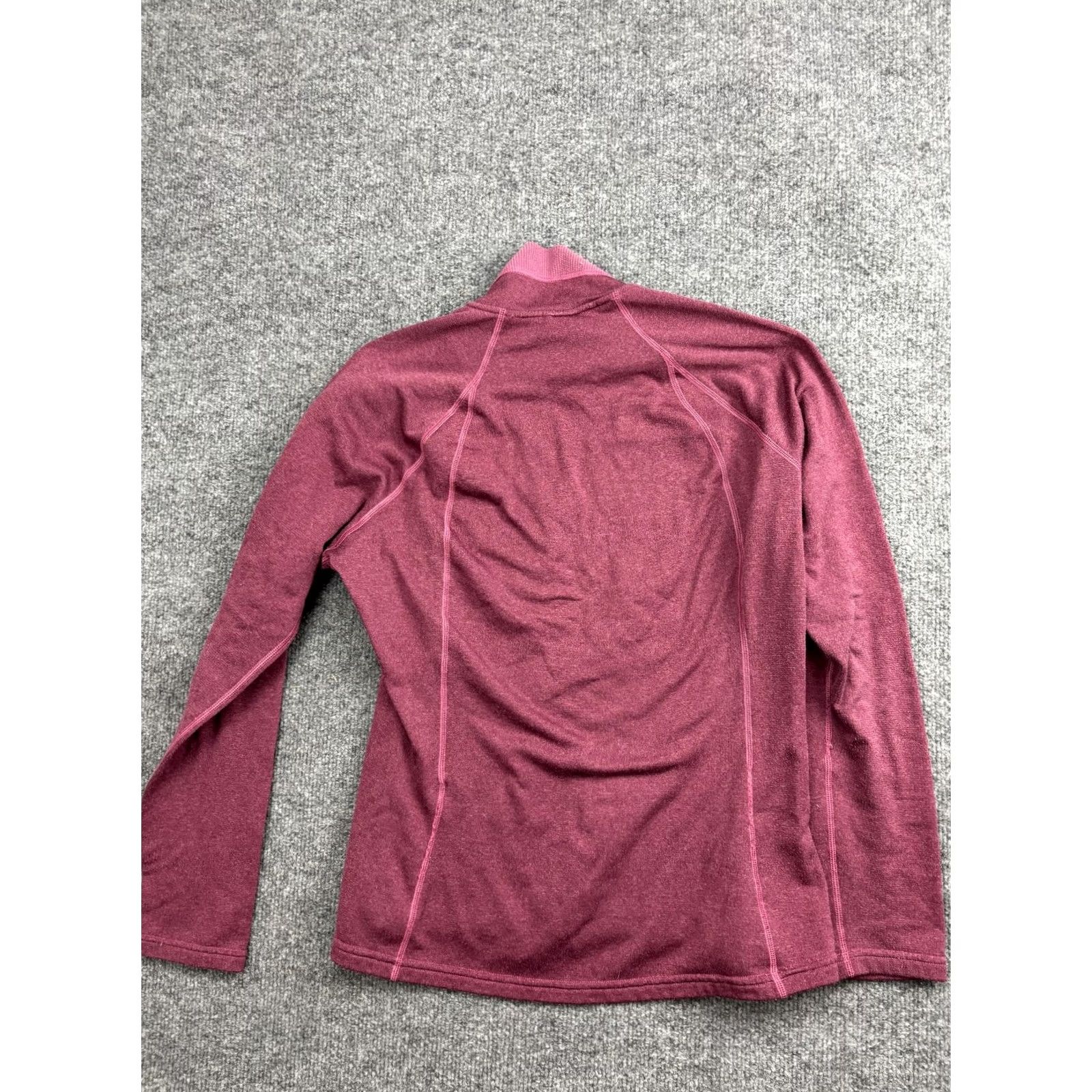 Patagonia Patagonia Capilene Pullover Womens M Pink Mock Neck Long Sleeve Baselayer Size M / US 6-8 / IT 42-44 - 7 Thumbnail
