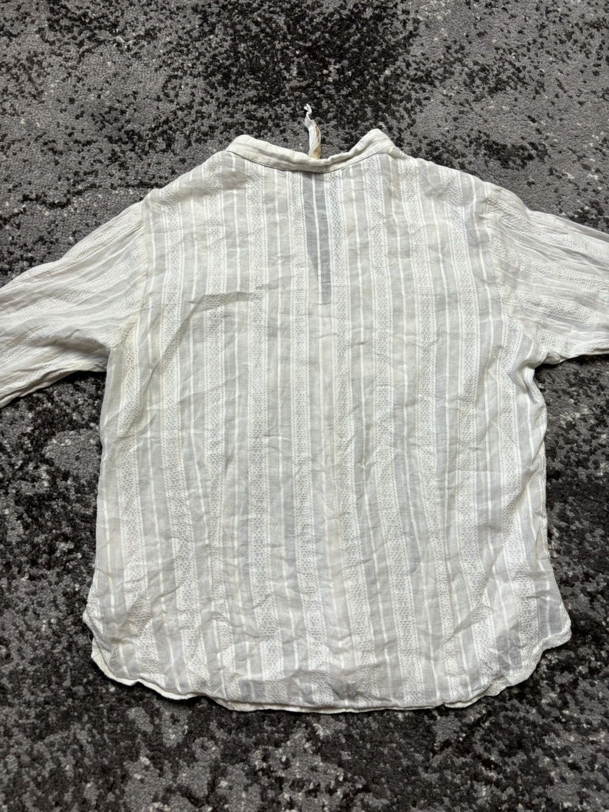 Designer × River Island × Vintage Vintage River Island antique cotton embroidered white blouse Size L / US 10 / IT 46 - 8 Thumbnail