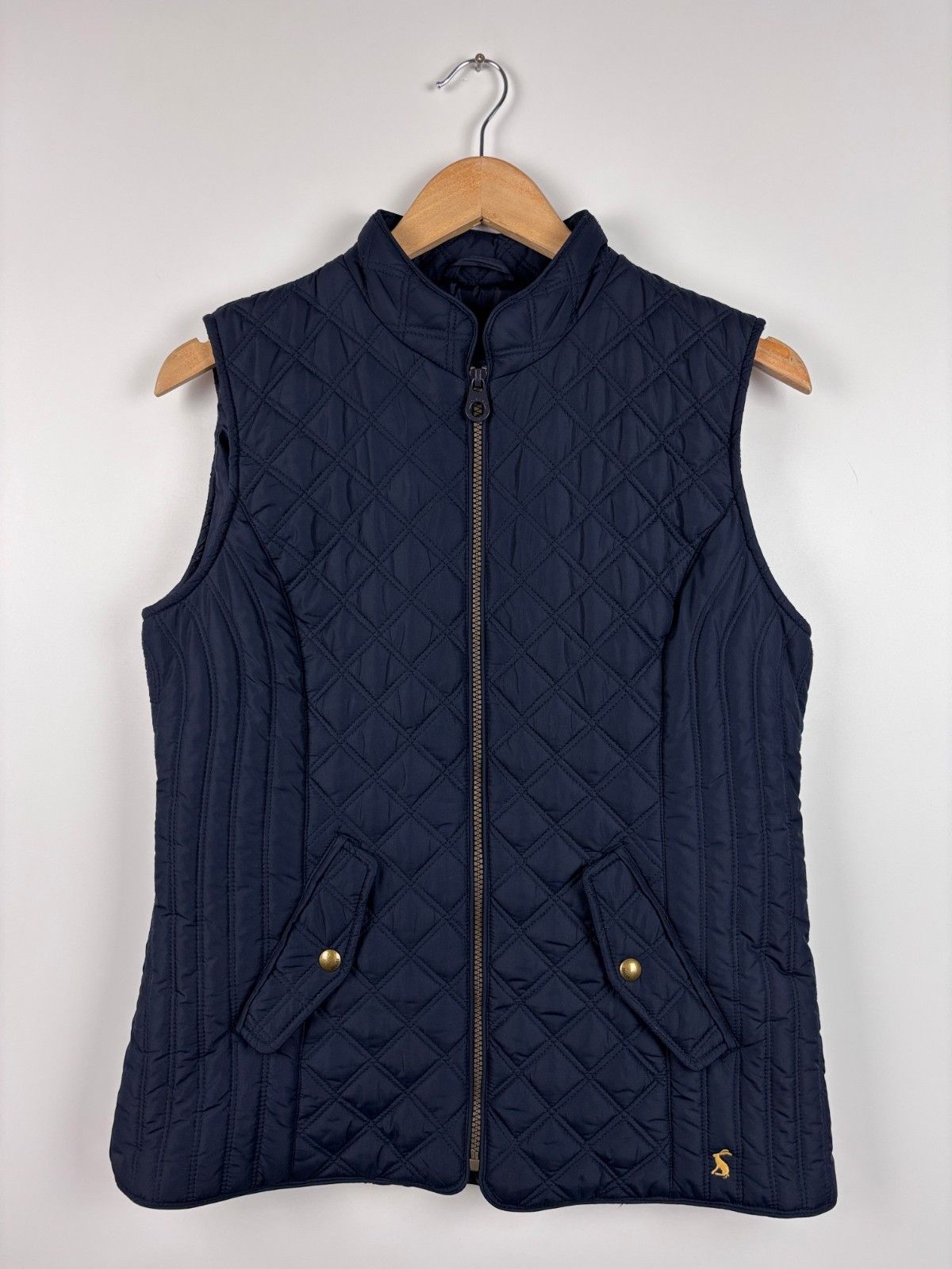 Other Joules Quilted Zip Vest Jacket Blue Size US 8 / EU 40 Size M / US 6-8 / IT 42-44 - 1 Thumbnail