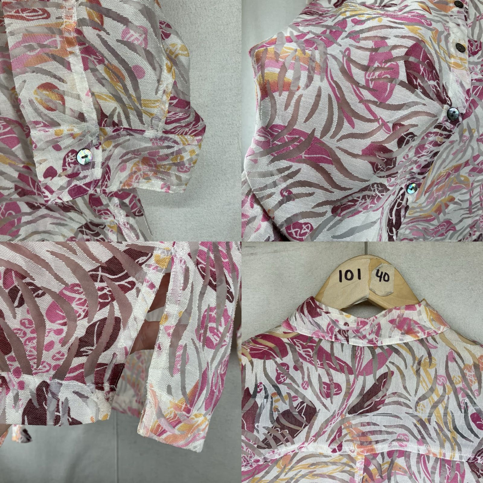 Vintage VINTAGE Choices Women's Blouse Tunic Shirt Girls? Size L / US 10 / IT 46 - 8 Thumbnail