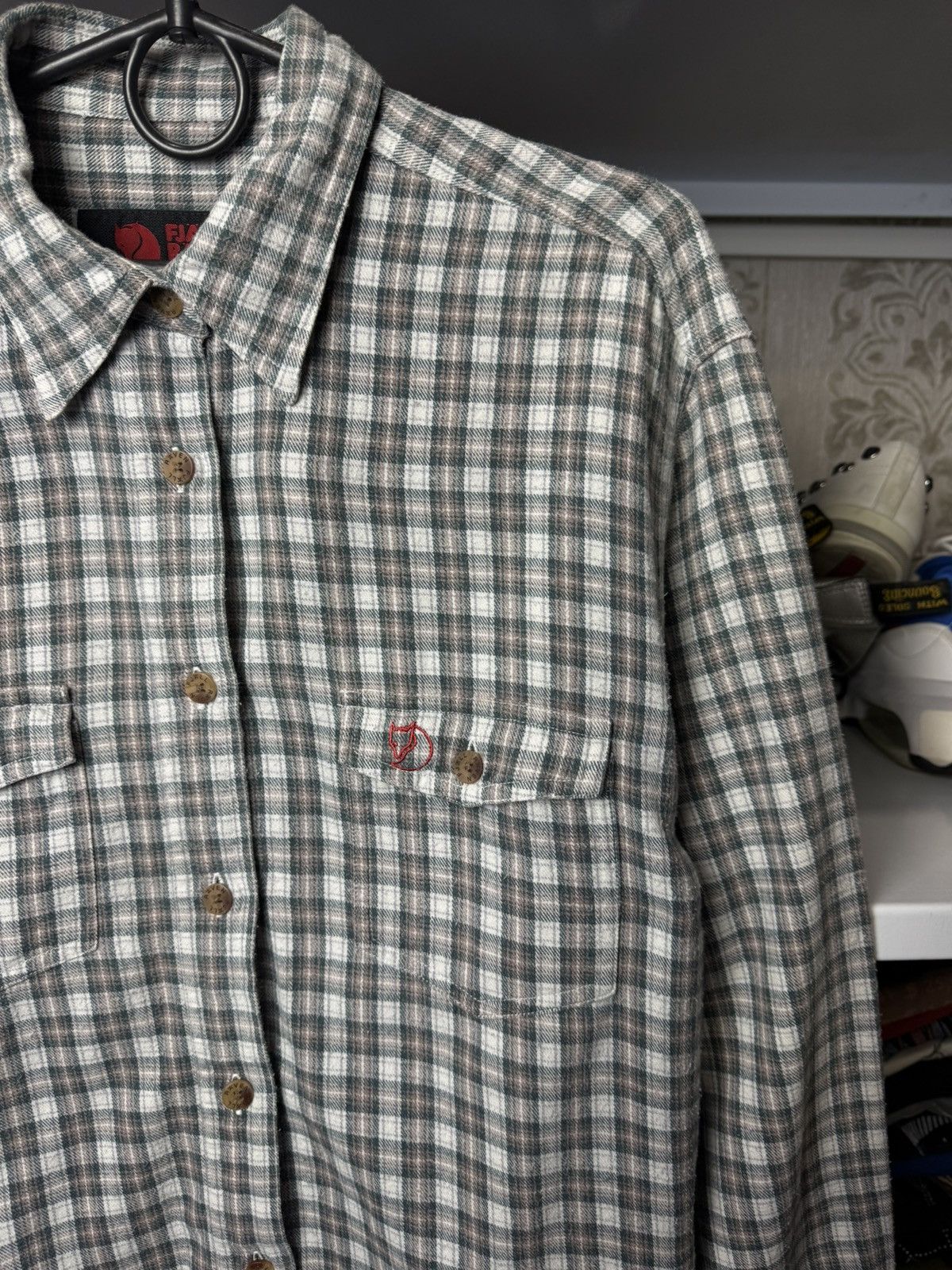 Fjallraven Vintage Fjallraven Ladies Flannel Checkered Shirt USA Size M / US 6-8 / IT 42-44 - 25 Thumbnail