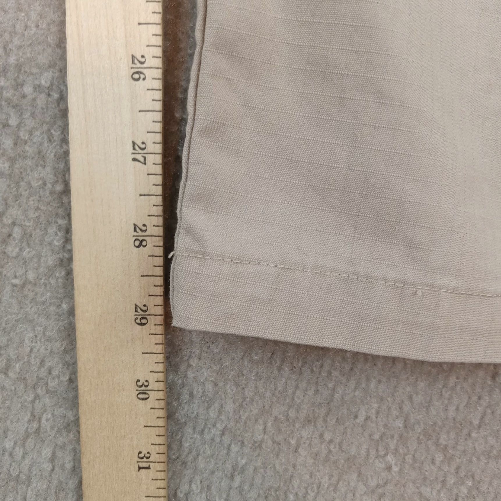 Vintage 5.11 Tactical Mens Cargo Pants Beige Straight Leg 40x30 Ripstop Pockets Size US 40 / EU 56 - 3 Thumbnail