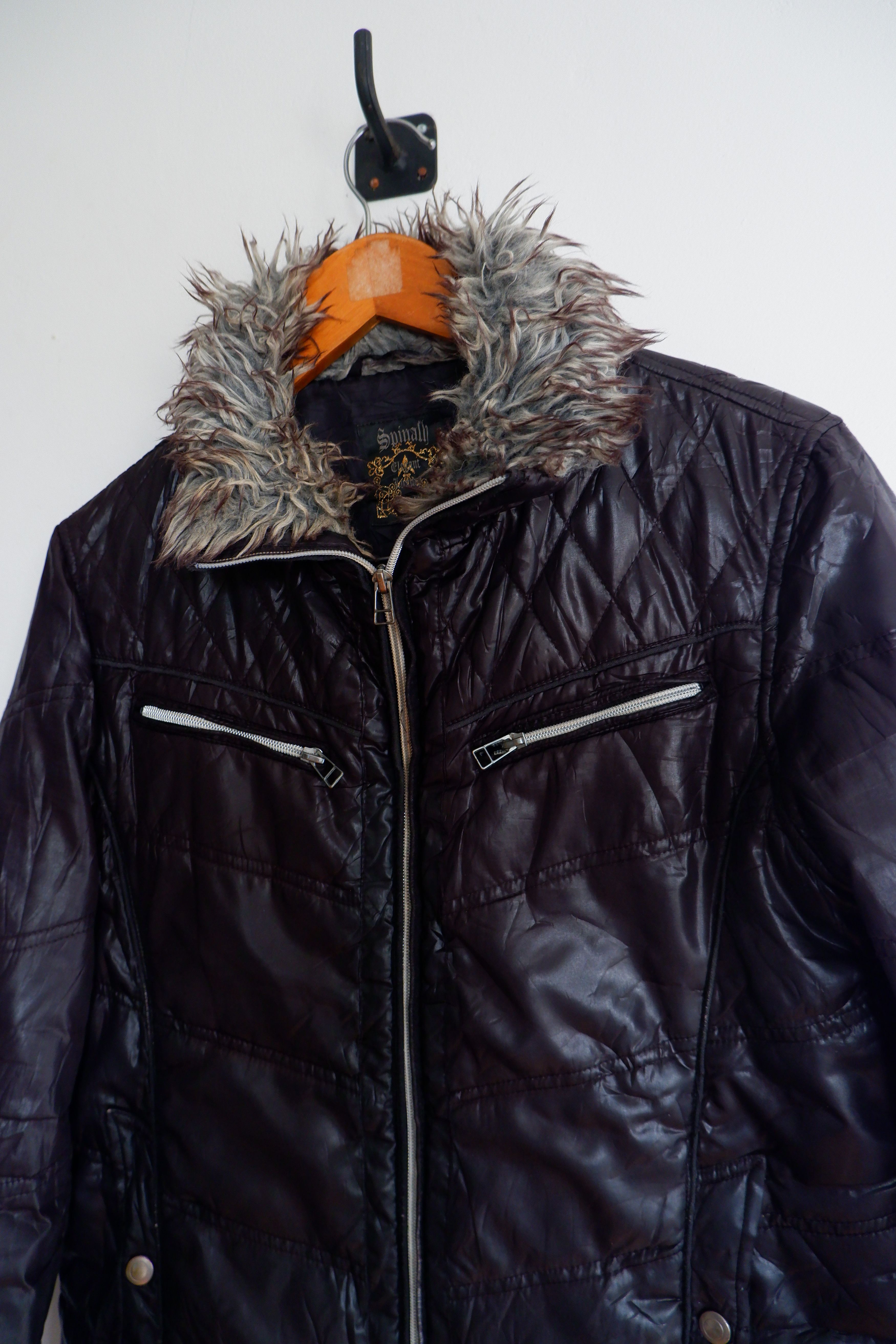 Tornado Mart Spinach Padded Fur Jacket Size US M / EU 48-50 / 2 - 2 Thumbnail