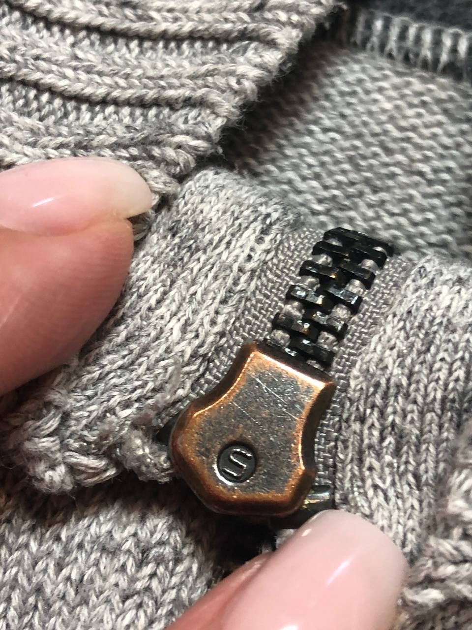 Diesel hoodie zip Allsaints gray logo vintage streetwear Size US M / EU 48-50 / 2 - 7 Thumbnail