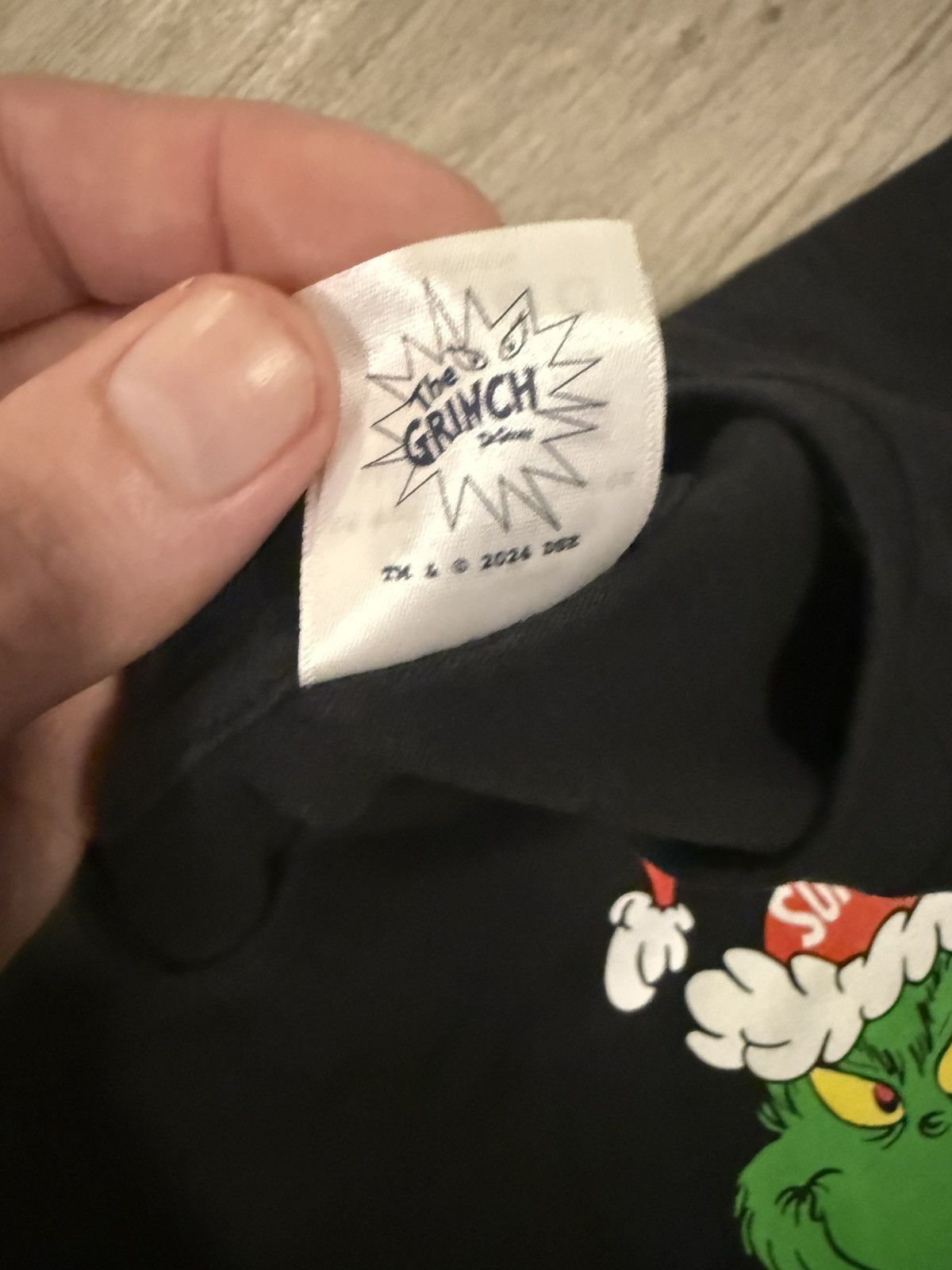Supreme Supreme Grinch Tee Size US XL / EU 56 / 4 - 6 Thumbnail
