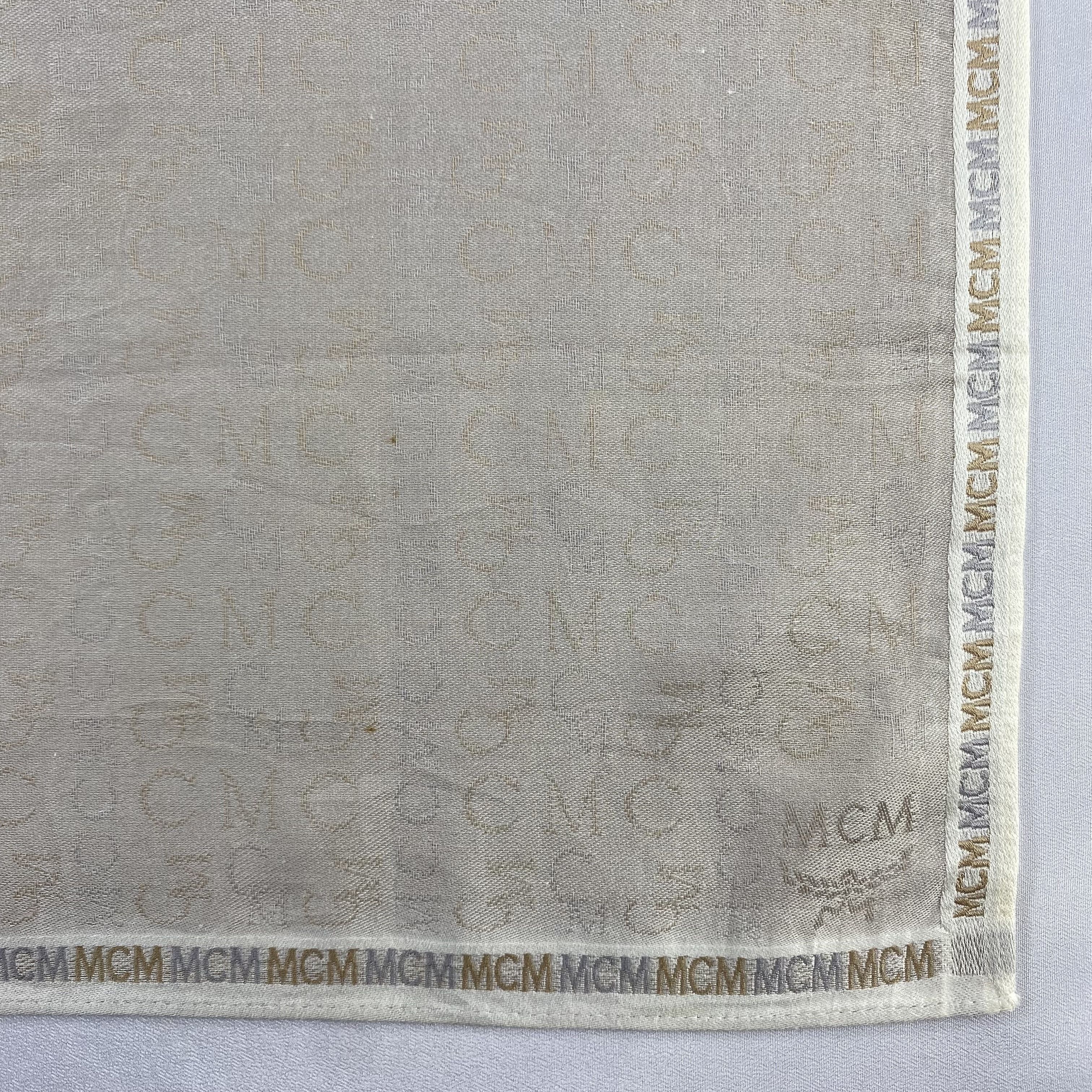 MCM × Vintage MCM Neckerchief / Bandana / Handkerchief-P1881 Size ONE SIZE - 3 Thumbnail