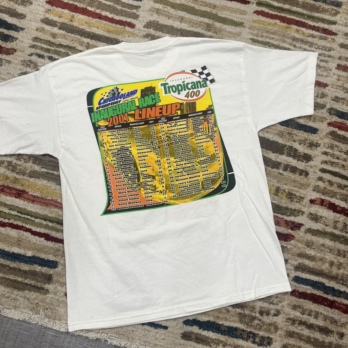 Chase Authentics × NASCAR × Vintage VTG Nascar AOP Tropicana 400 Size US XL / EU 56 / 4 - 6 Thumbnail