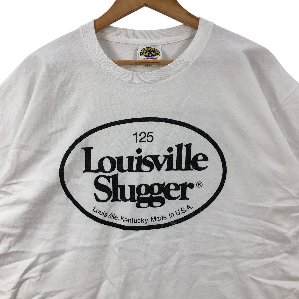 Vintage Vintage 90s LOUISVILLE SLUGGER T Shirt Kentucky Usa Size US L / EU 52-54 / 3 - 3 Thumbnail
